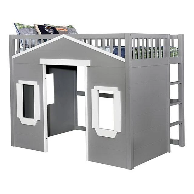 Eileen Gray, White Twin Loft Bed - Image 2