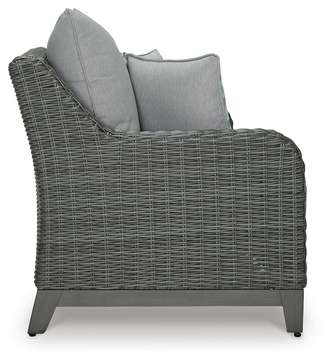 Elite Park Outdoor Loveseat with Cushion - Image 4