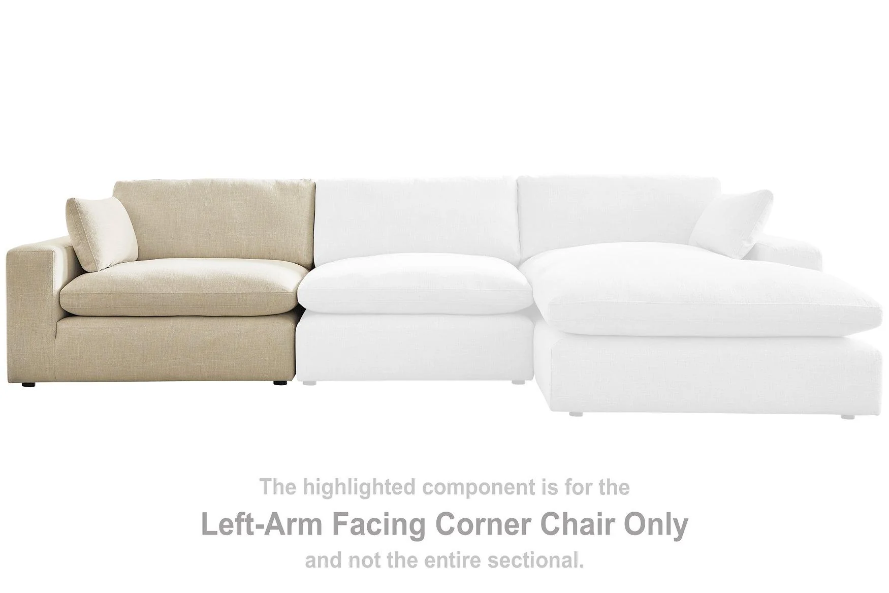 Elyza Sectional with Chaise - Image 35
