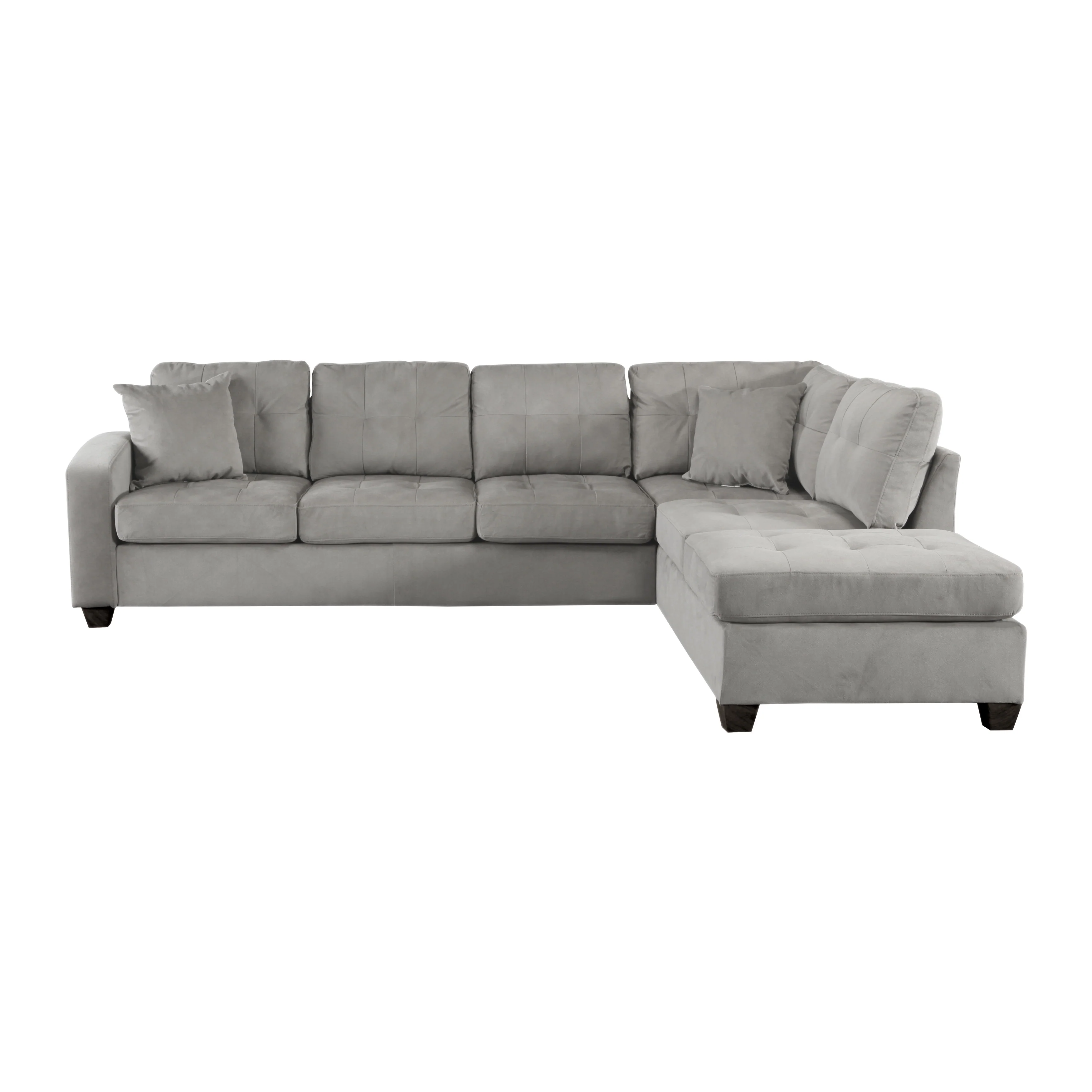 Emilio 3-piece Reversible Sectional With Ottoman - Image 10
