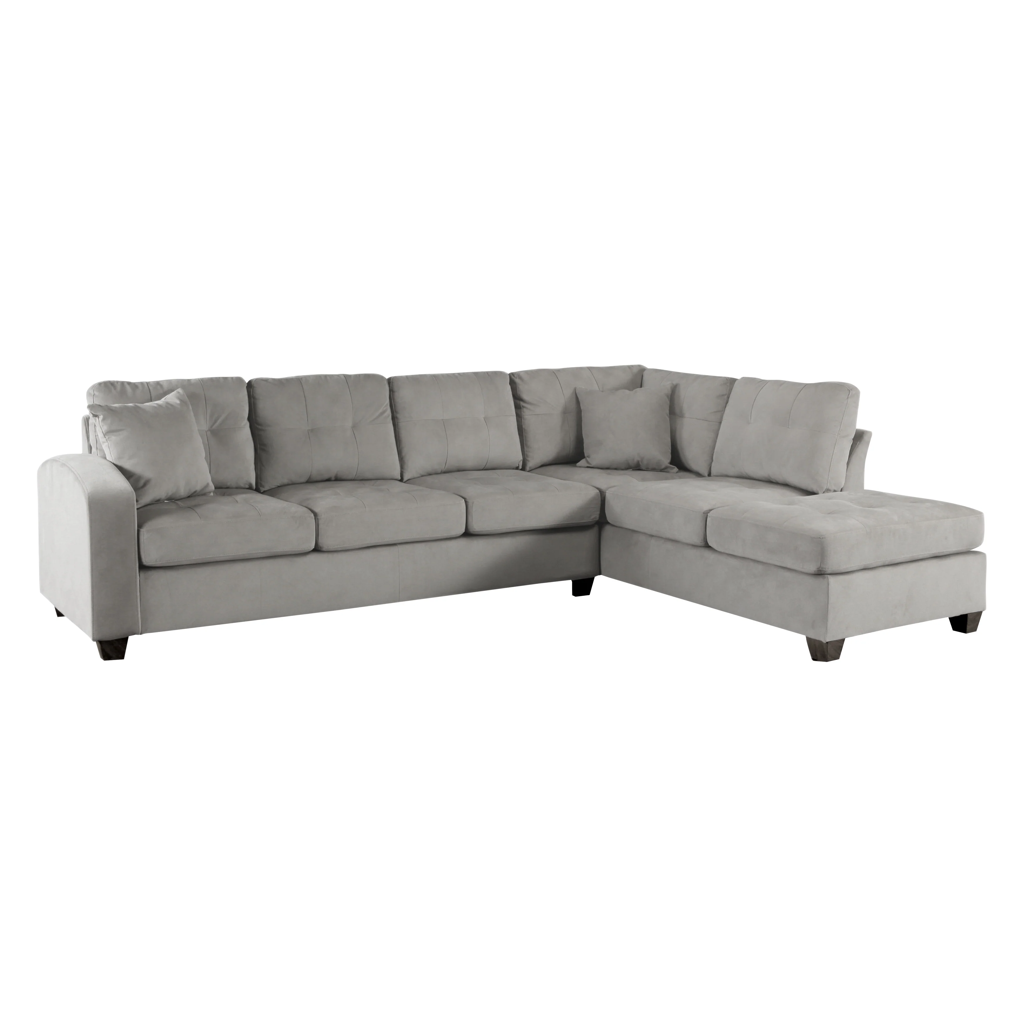 Emilio 3-piece Reversible Sectional With Ottoman - Image 9