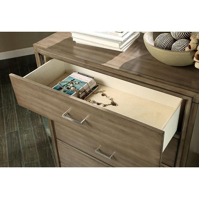 ENRICO I Gray Cal.King Bed - Image 3