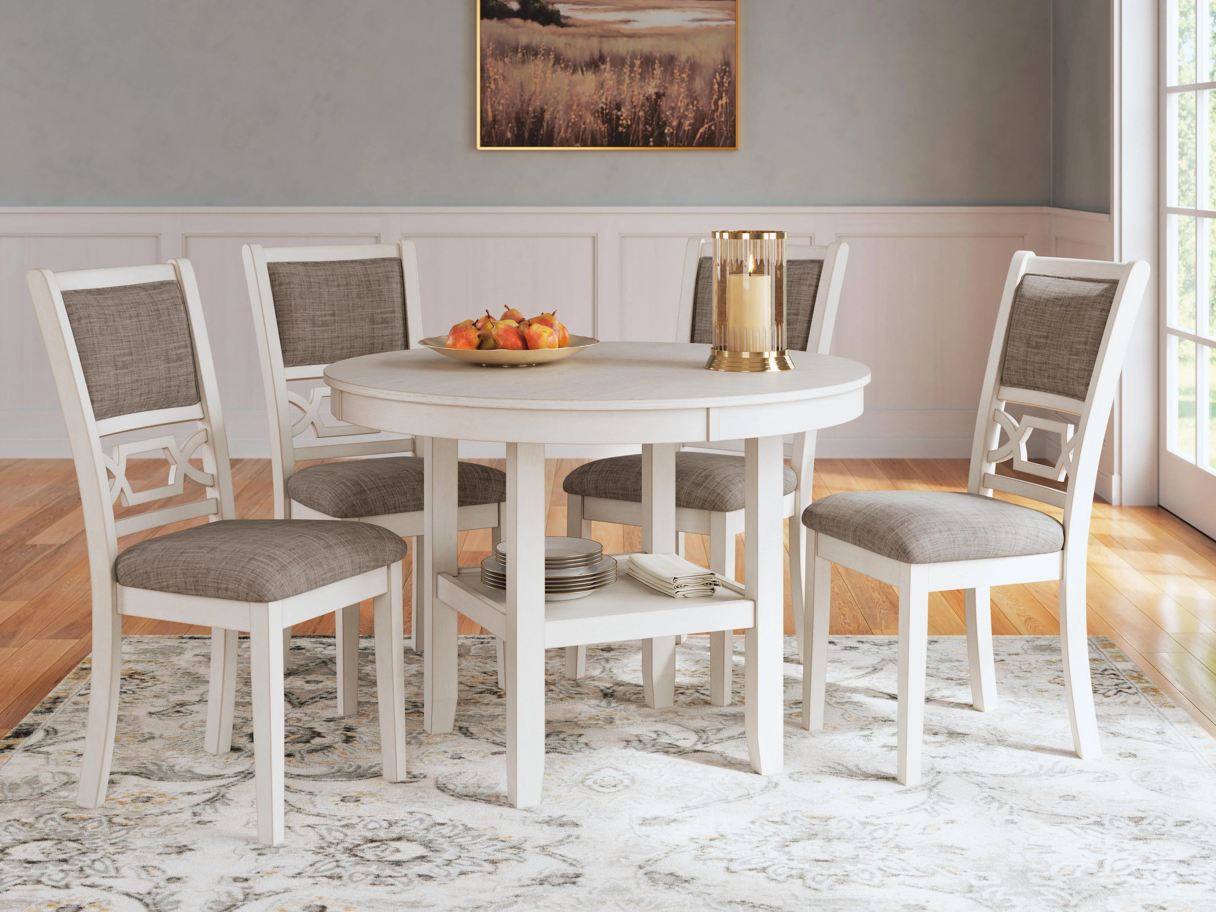 Erinberg Dining Table and 4 Chairs (Set of 5) - Image 6