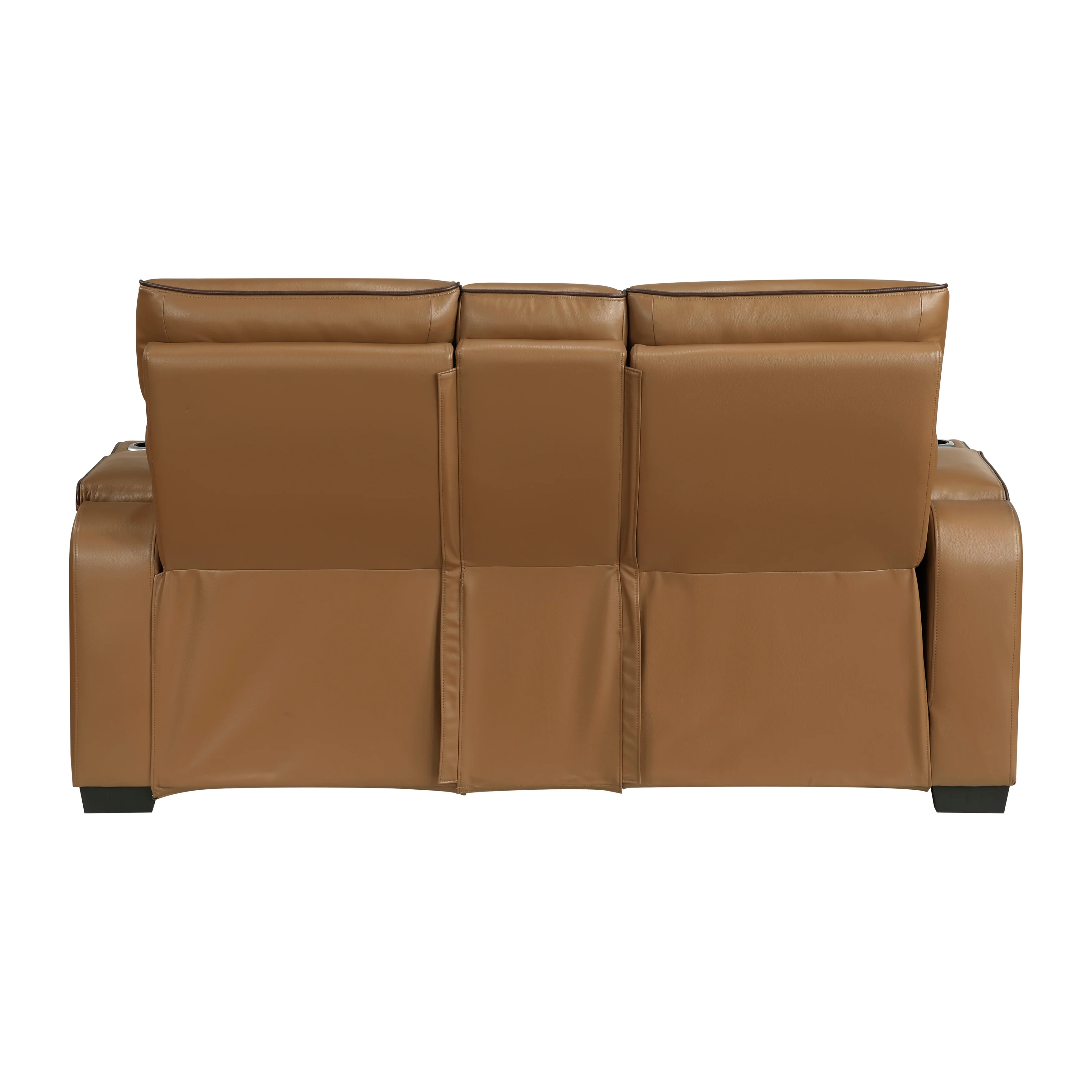 Fairway Power Double Reclining Love Seat With Center Console, Power Headrests, Storage Arms(top And Side), Cup Holders, Charging Ports And LED Lighting - Image 10