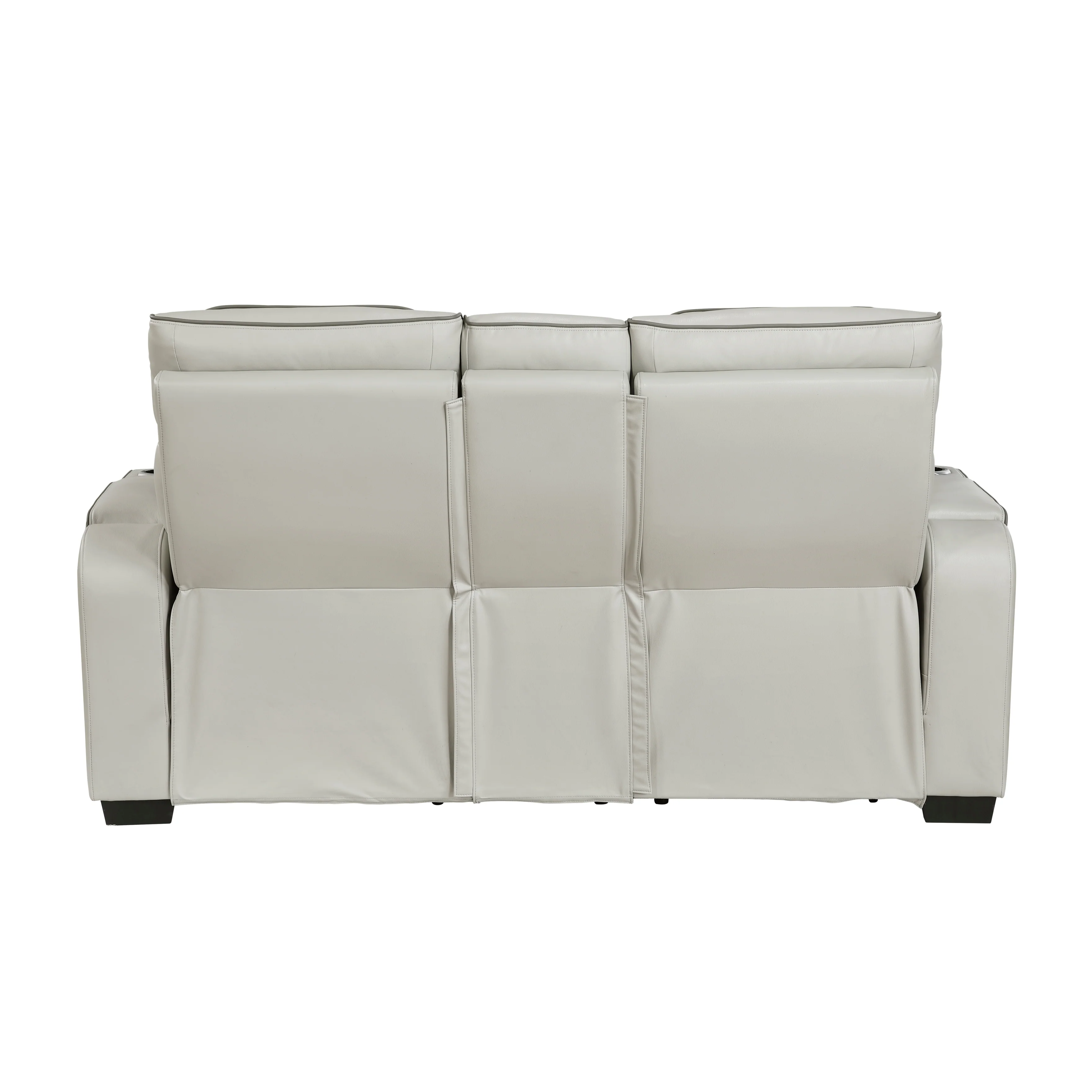 Fairway Power Double Reclining Love Seat With Center Console, Power Headrests, Storage Arms(top And Side), Cup Holders, Charging Ports And LED Lighting - Image 15