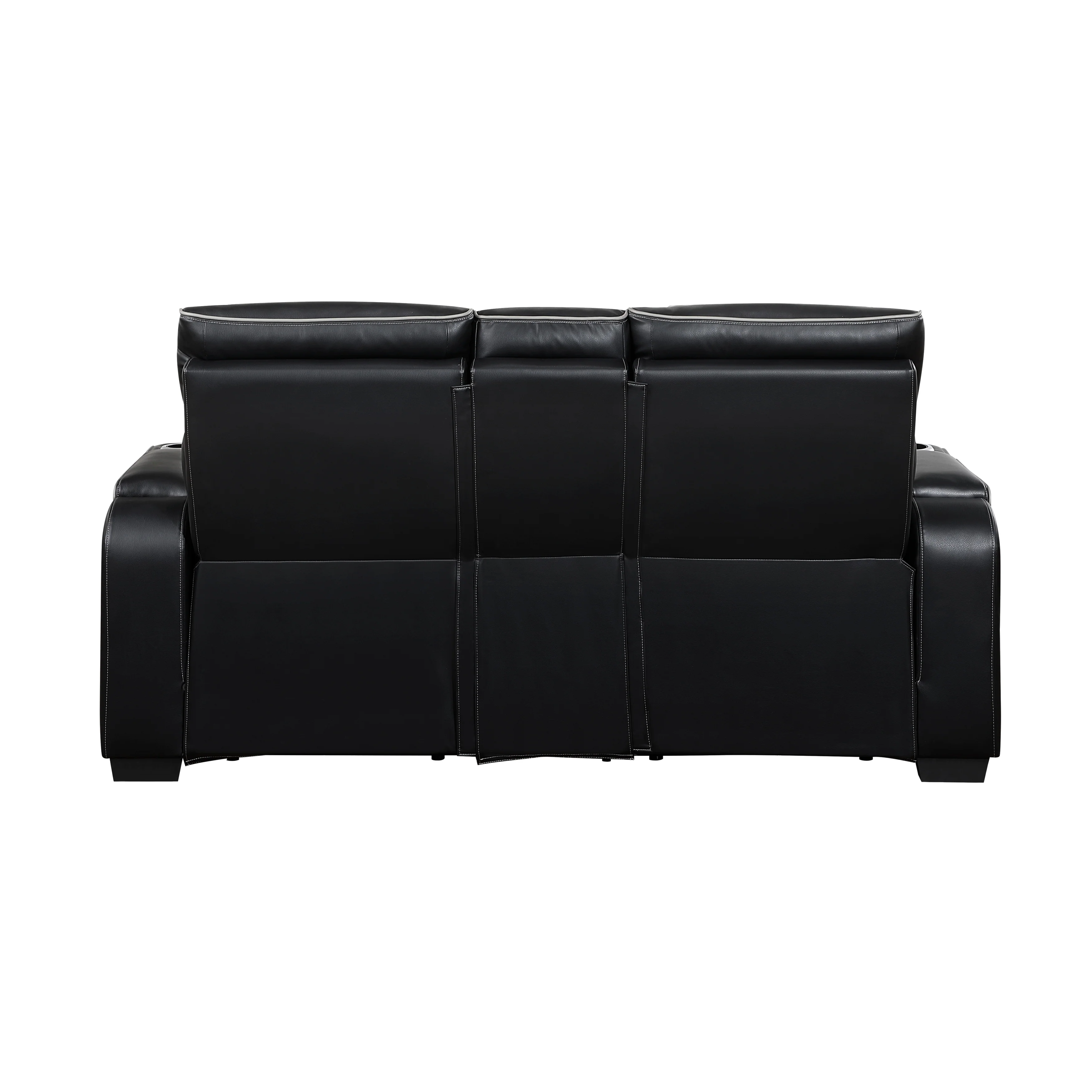 Fairway Power Double Reclining Love Seat With Center Console, Power Headrests, Storage Arms(top And Side), Cup Holders, Charging Ports And LED Lighting - Image 7
