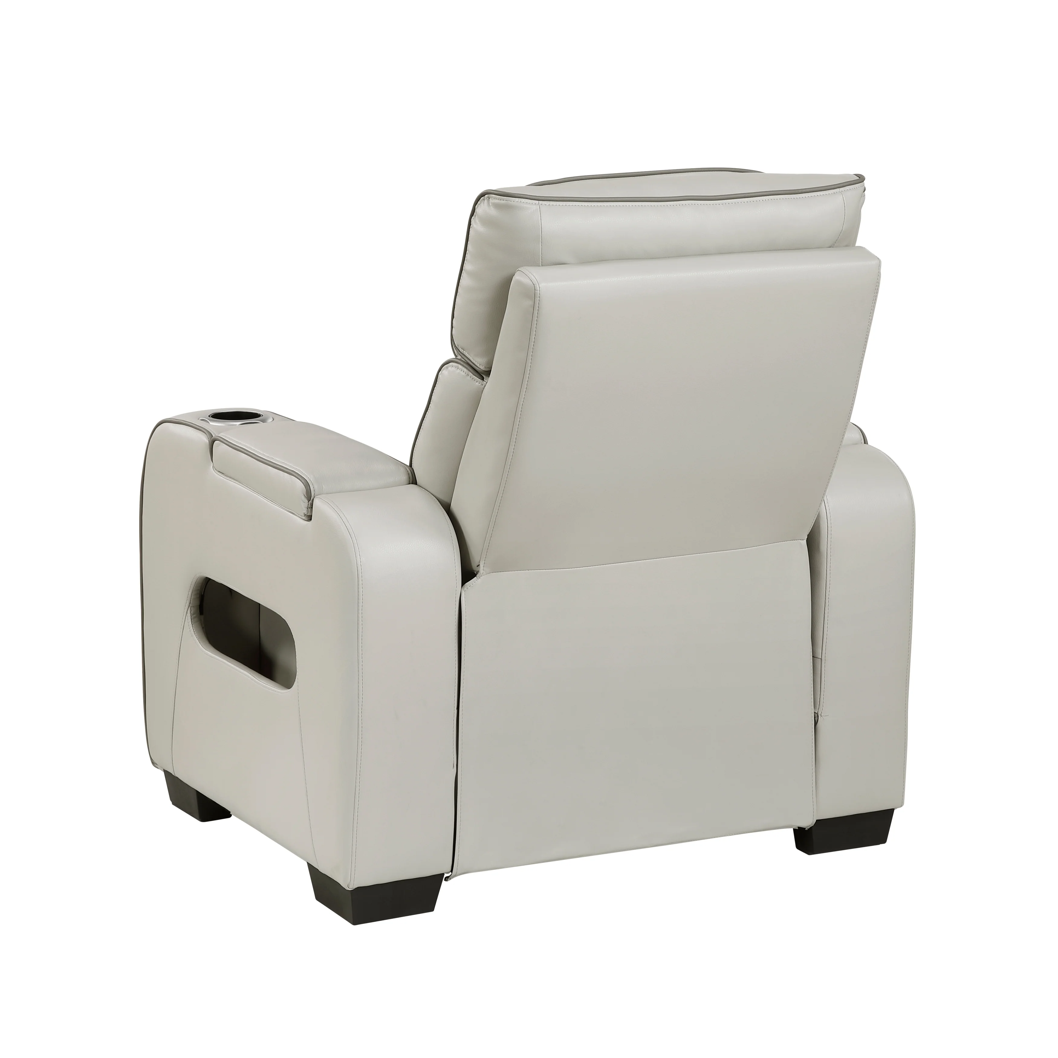 Fairway Power Reclining Chair With Power Headrest, Cup Holders And Storage Arms(top And Side), Charging Ports And LED Lighting - Image 13