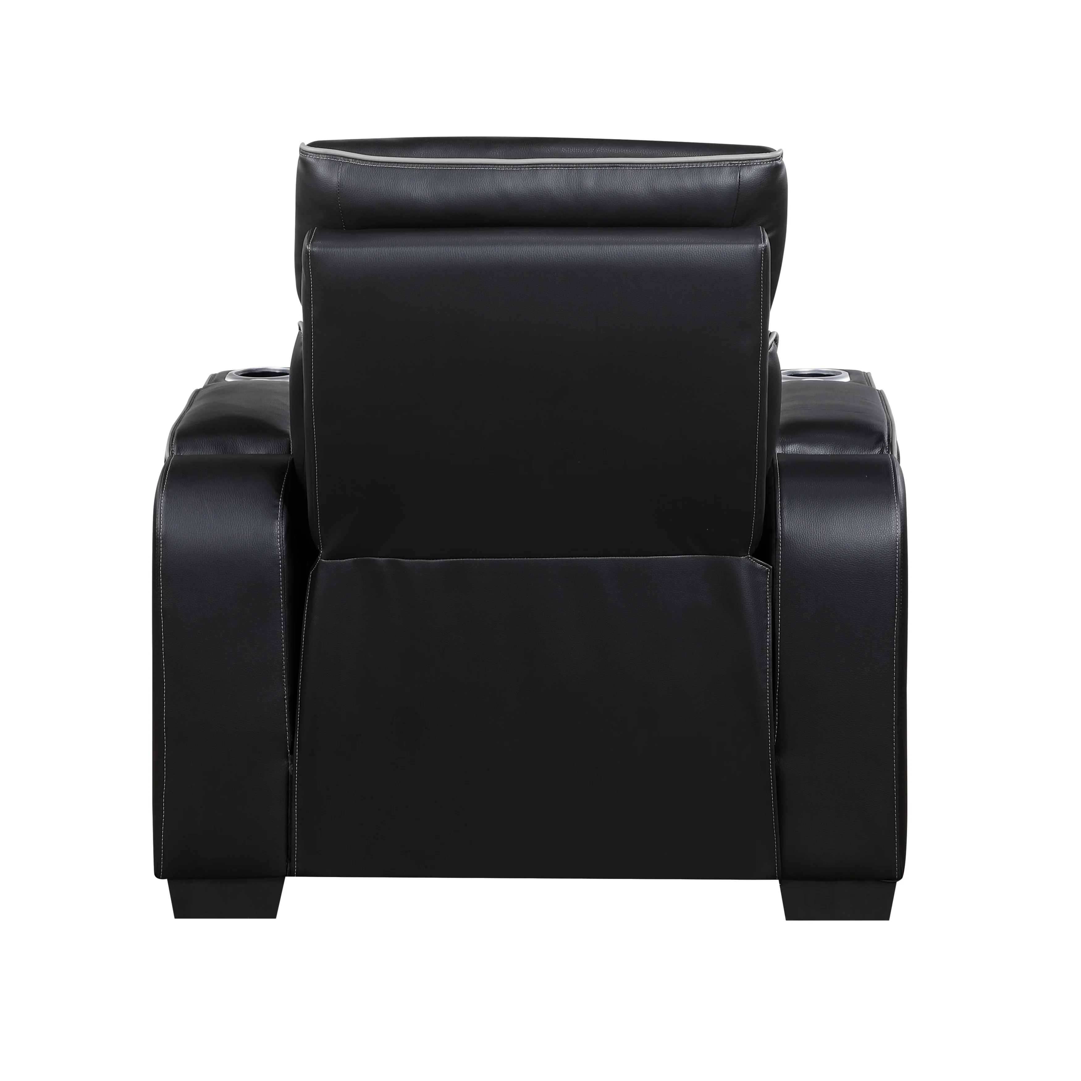 Fairway Power Reclining Chair With Power Headrest, Cup Holders And Storage Arms(top And Side), Charging Ports And LED Lighting - Image 5