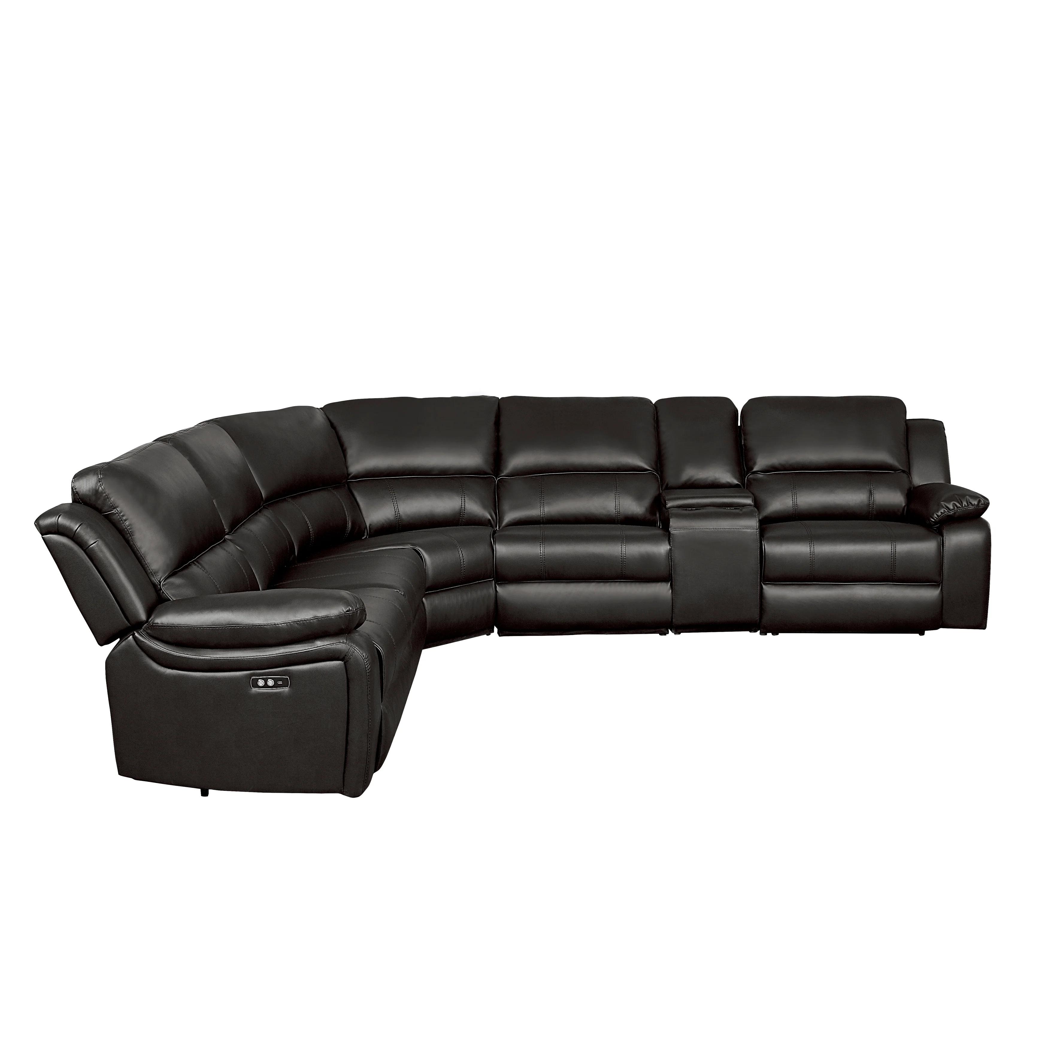 Falun 6-piece Modular Power Reclining Sectional - Image 4