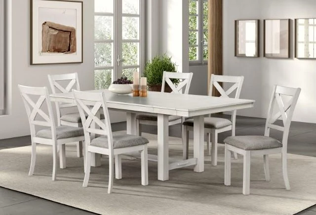 Ferrone 7 Pc Dining Table Set - Image 2