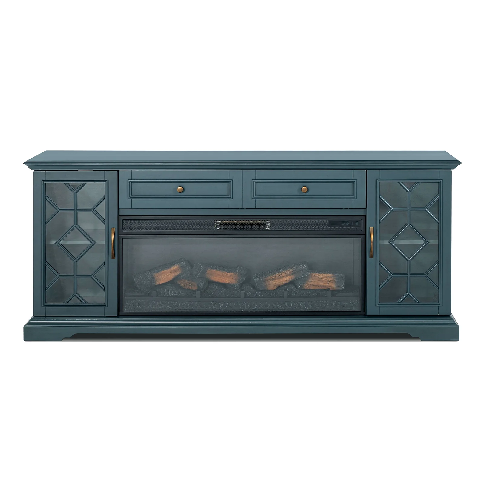 Fidel 74'' TV Console w/ Electric Fireplace - Image 5