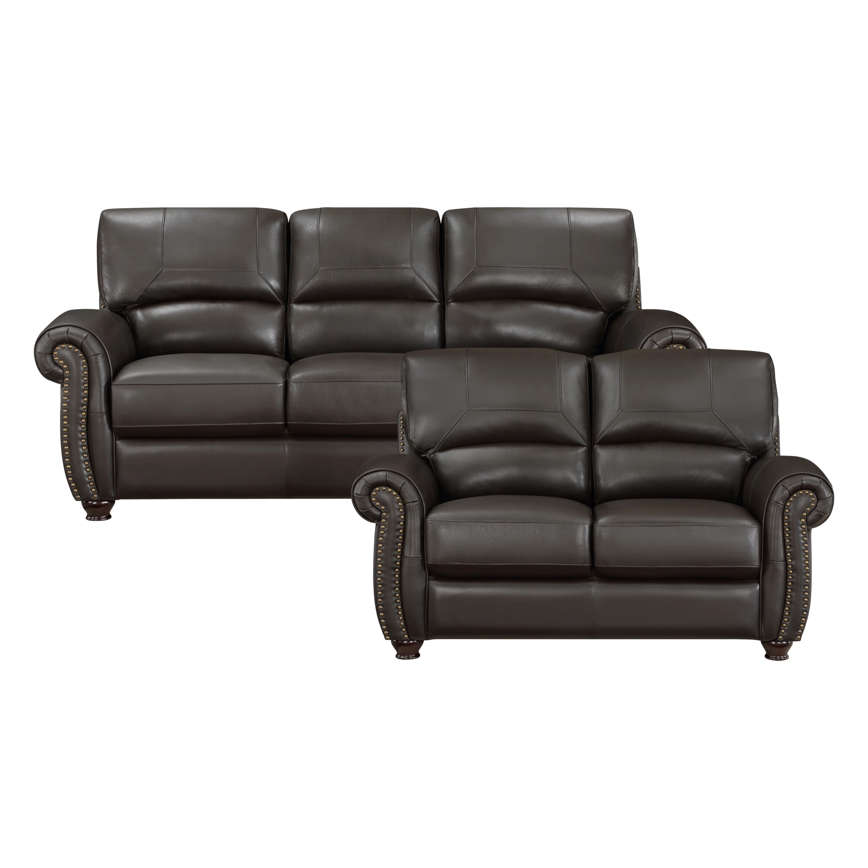 Foxborough 2pc Set: Sofa, Love - Image 10
