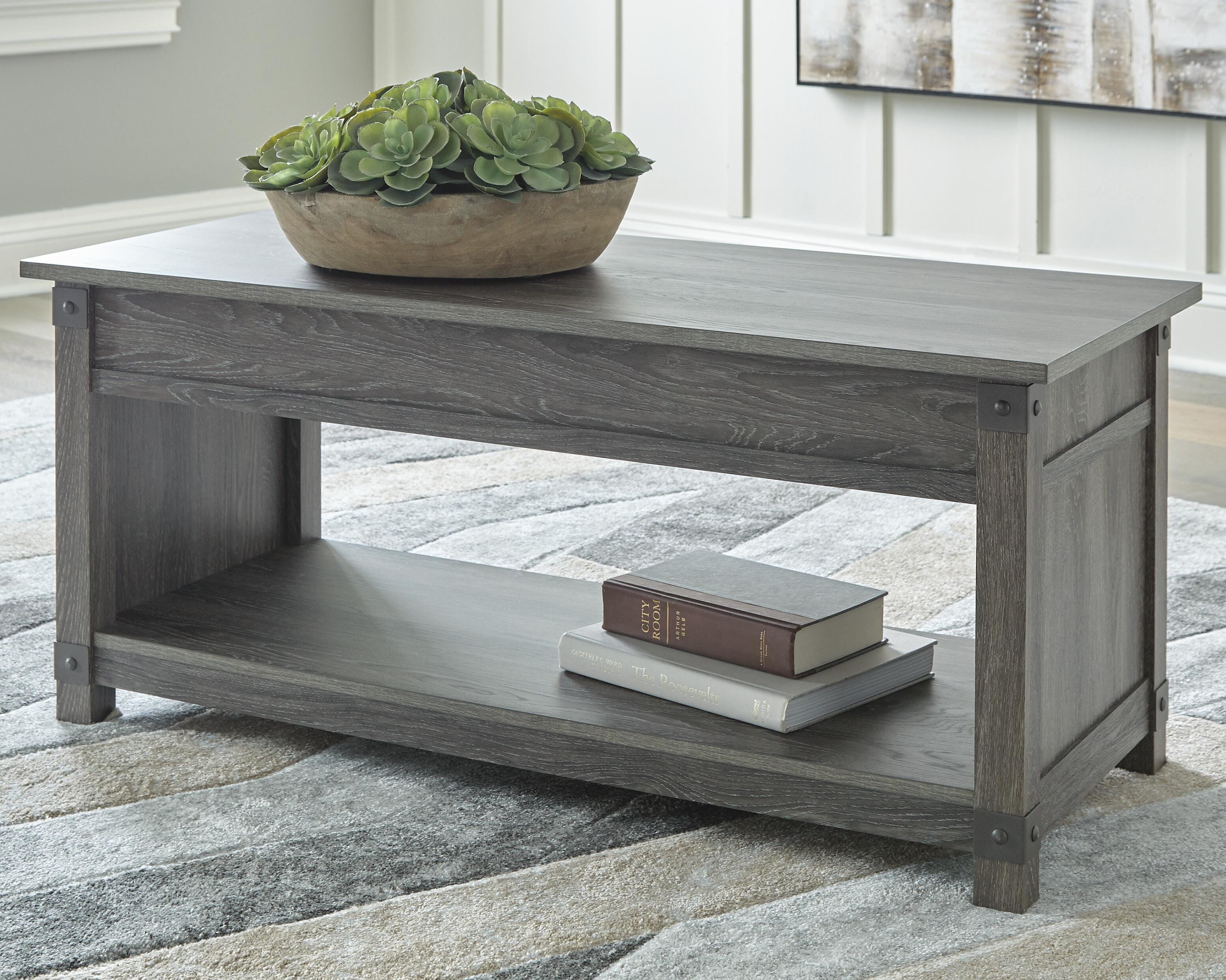 Freedan Lift-Top Coffee Table - Image 2