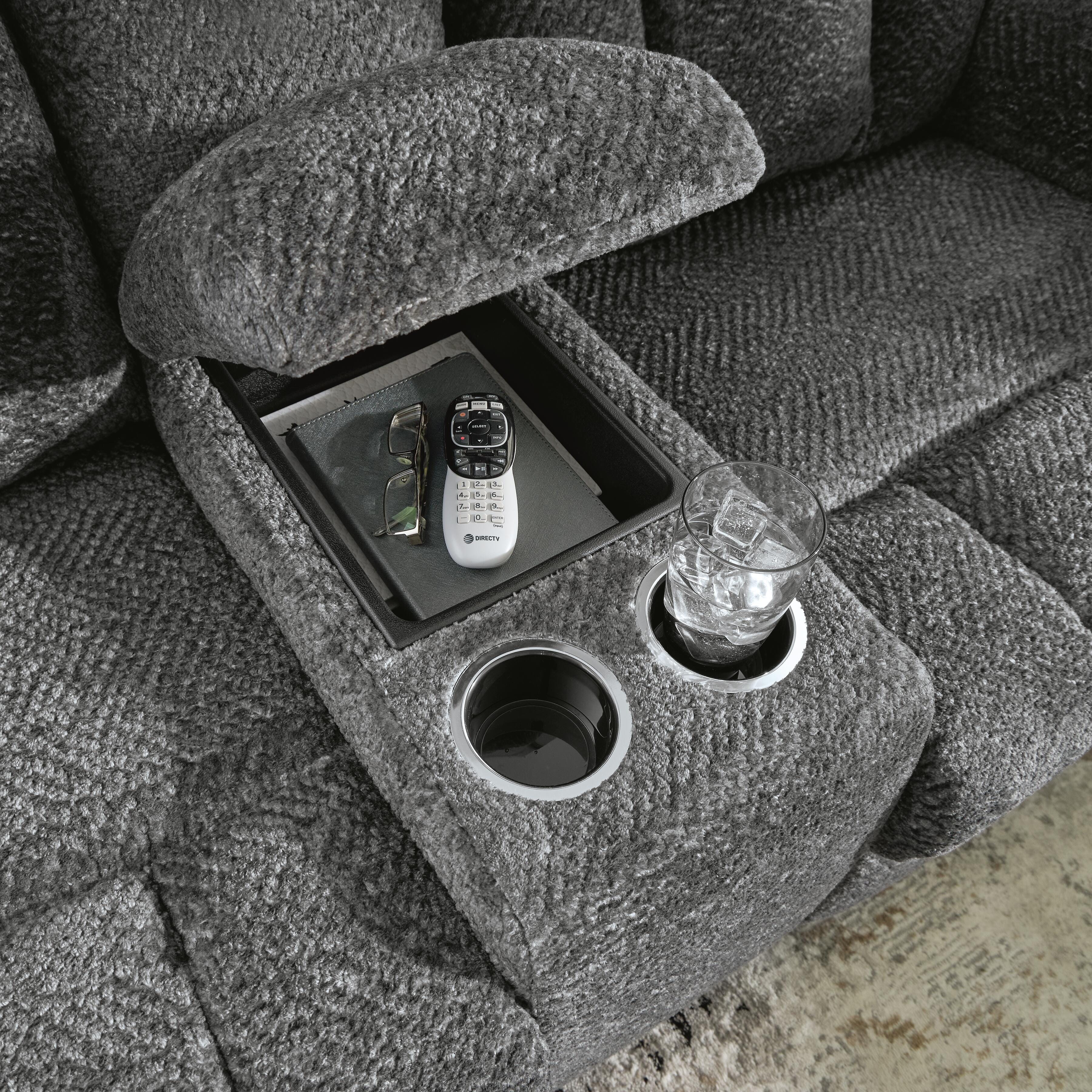 Frohn Reclining Loveseat with Console - Image 17