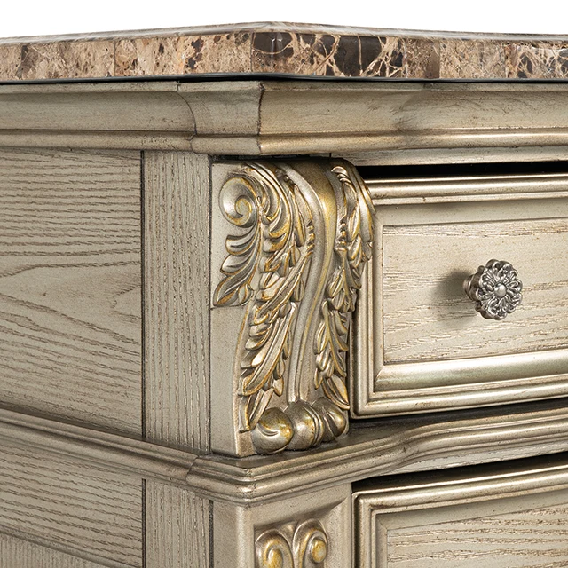 Fromberg Nightstand w/ Marble Top - Image 7