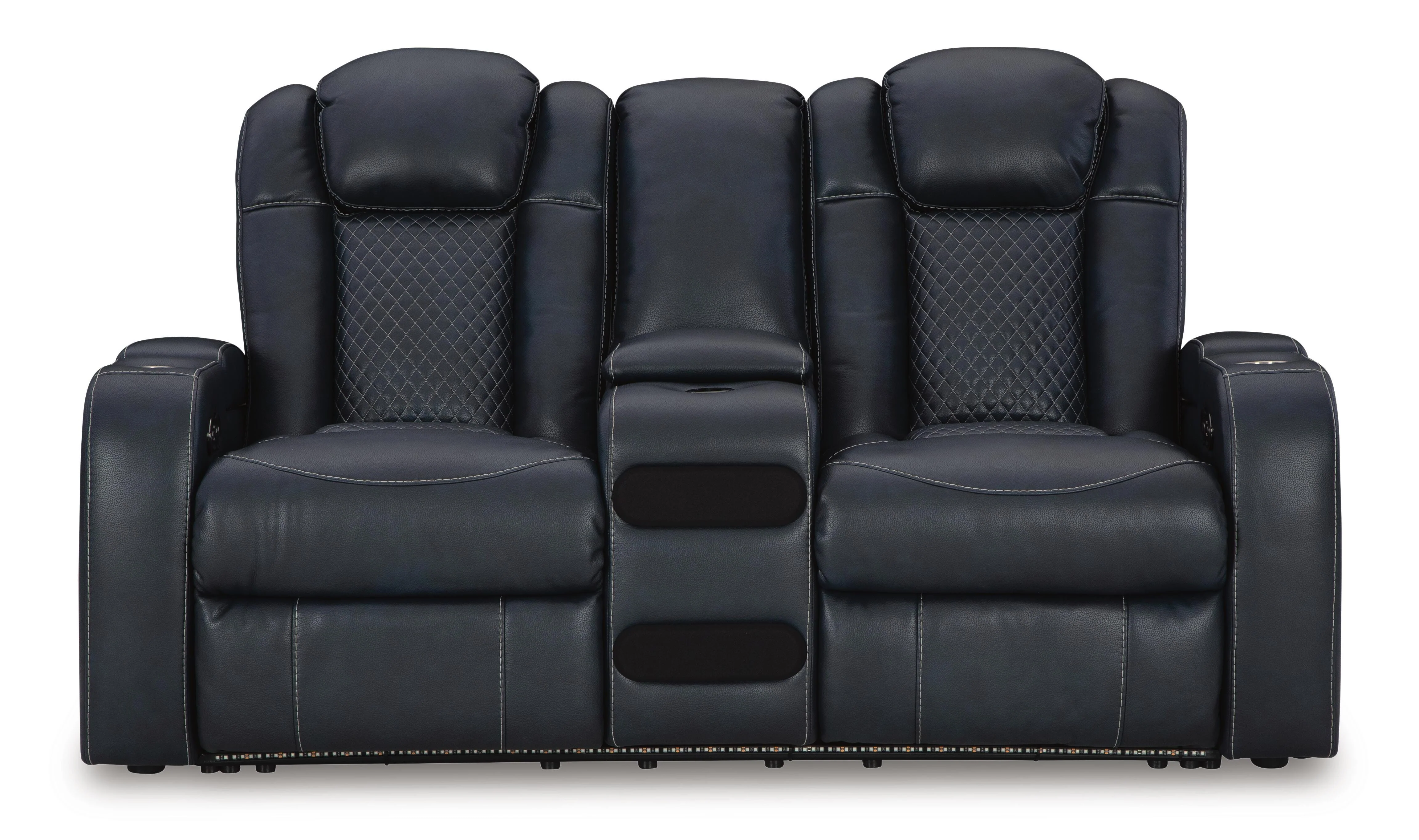Fyne-Dyme Power Reclining Loveseat with Console - Image 24