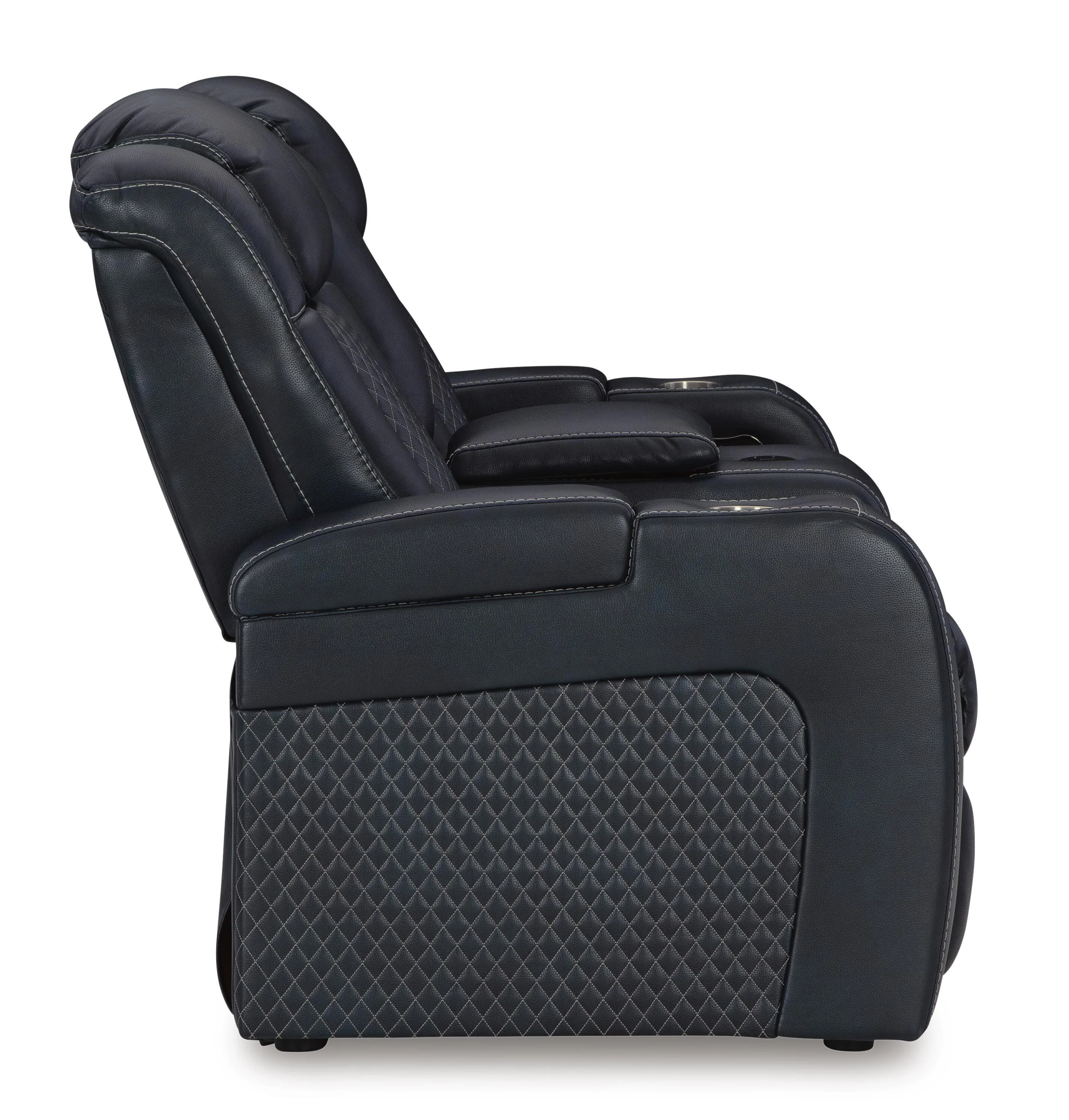 Fyne-Dyme Power Reclining Loveseat with Console - Image 25