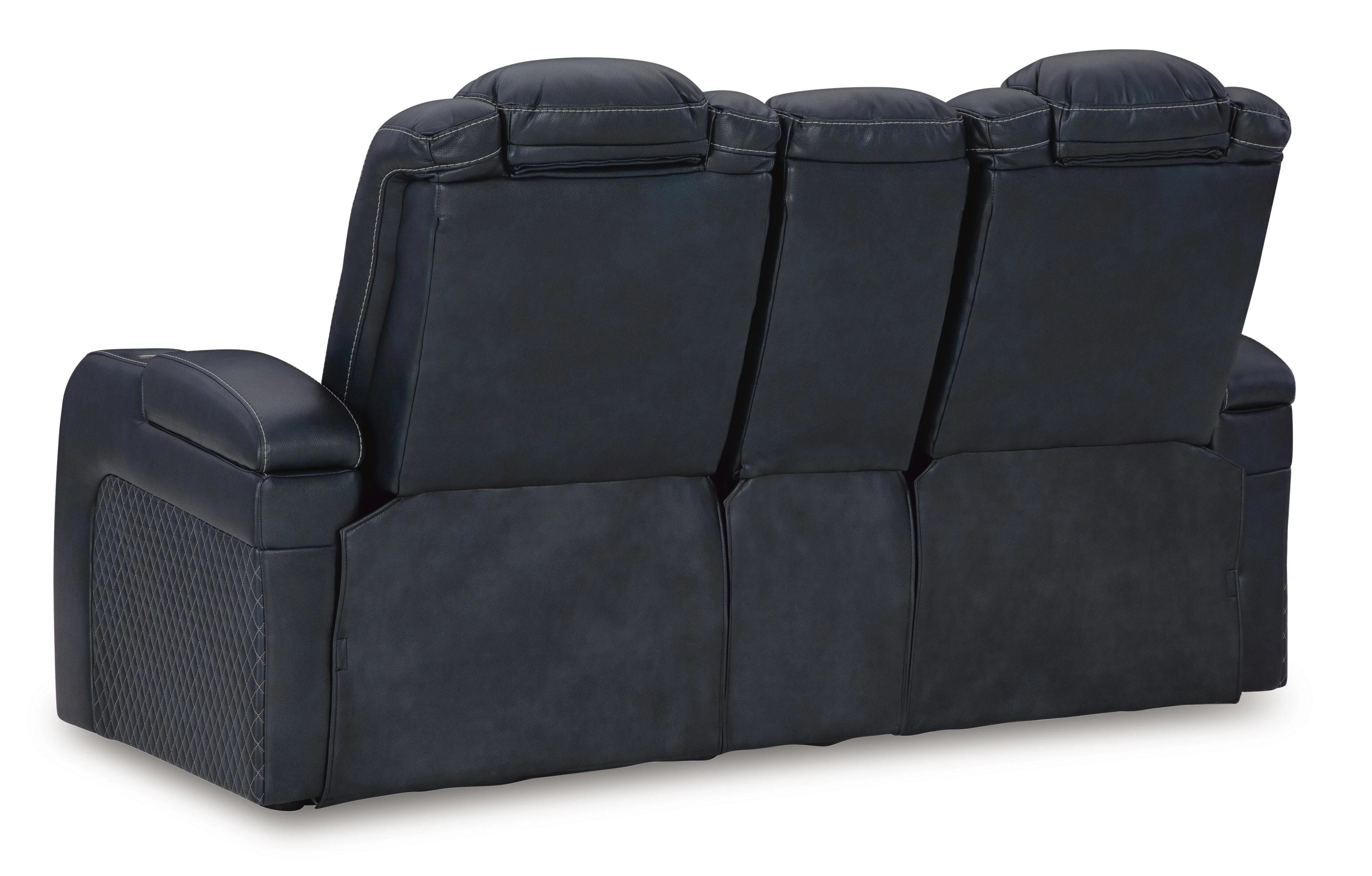 Fyne-Dyme Power Reclining Loveseat with Console - Image 26