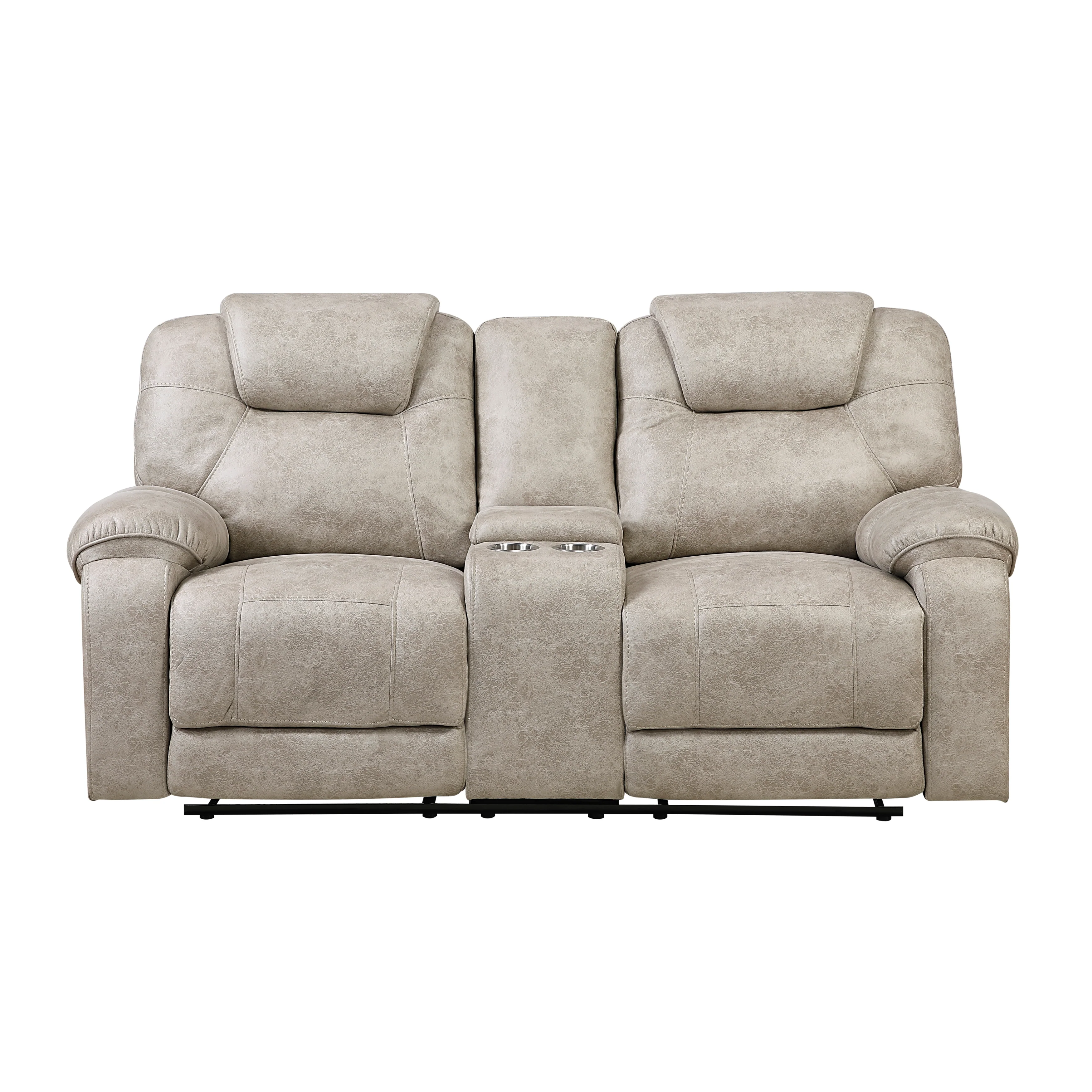 Gainesville Double Reclining Love Seat With Center Console
