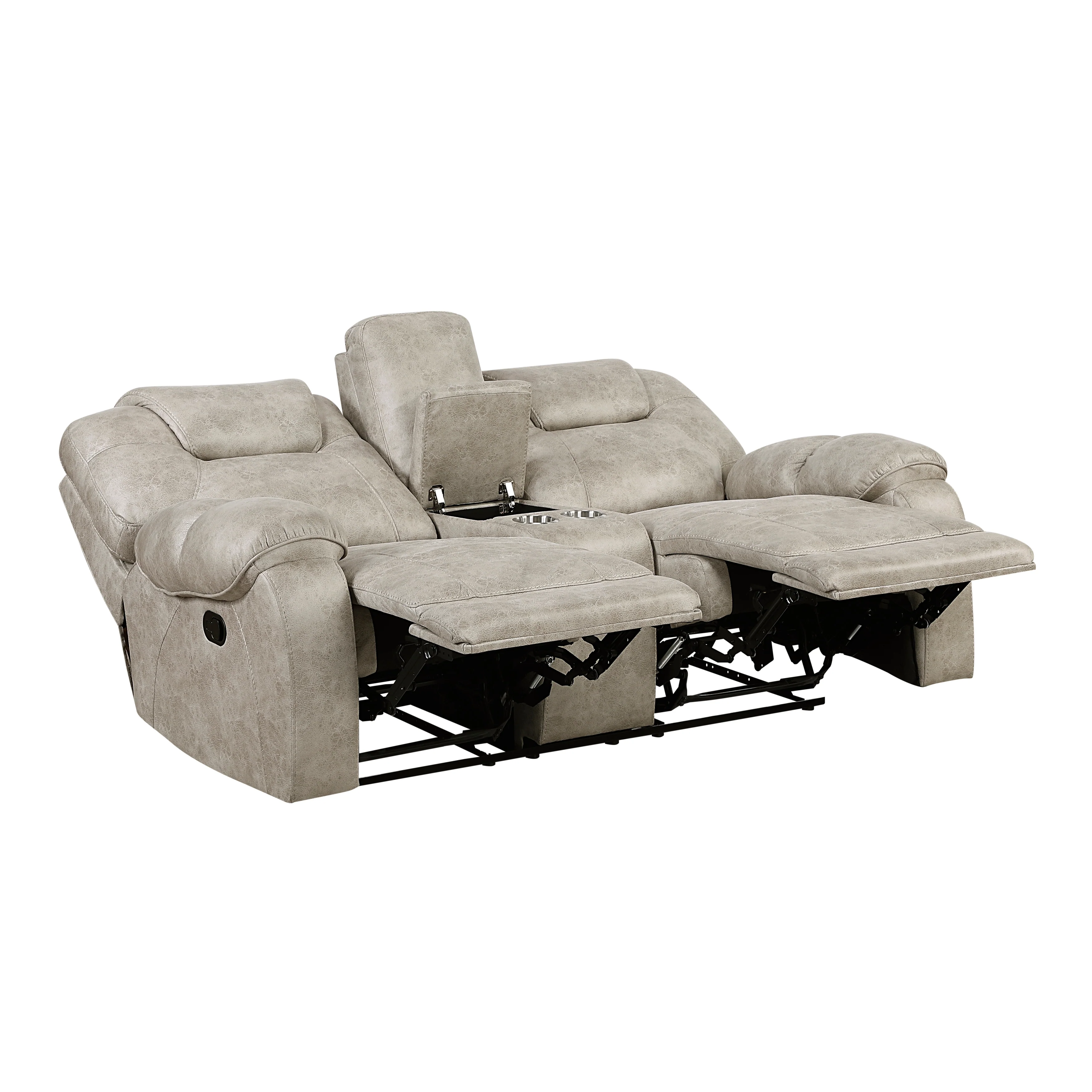 Gainesville Double Reclining Love Seat With Center Console - Image 4