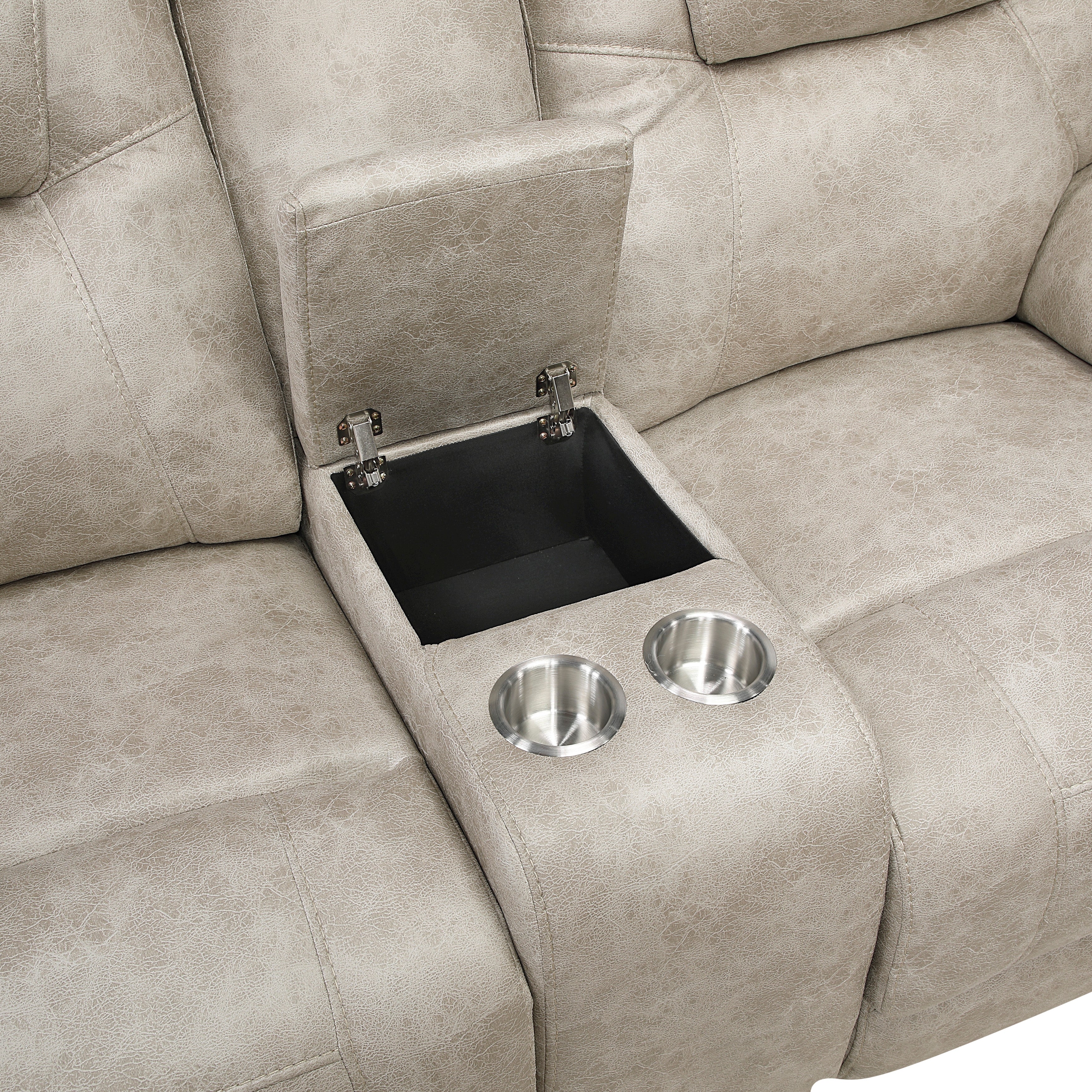 Gainesville Double Reclining Love Seat With Center Console - Image 5