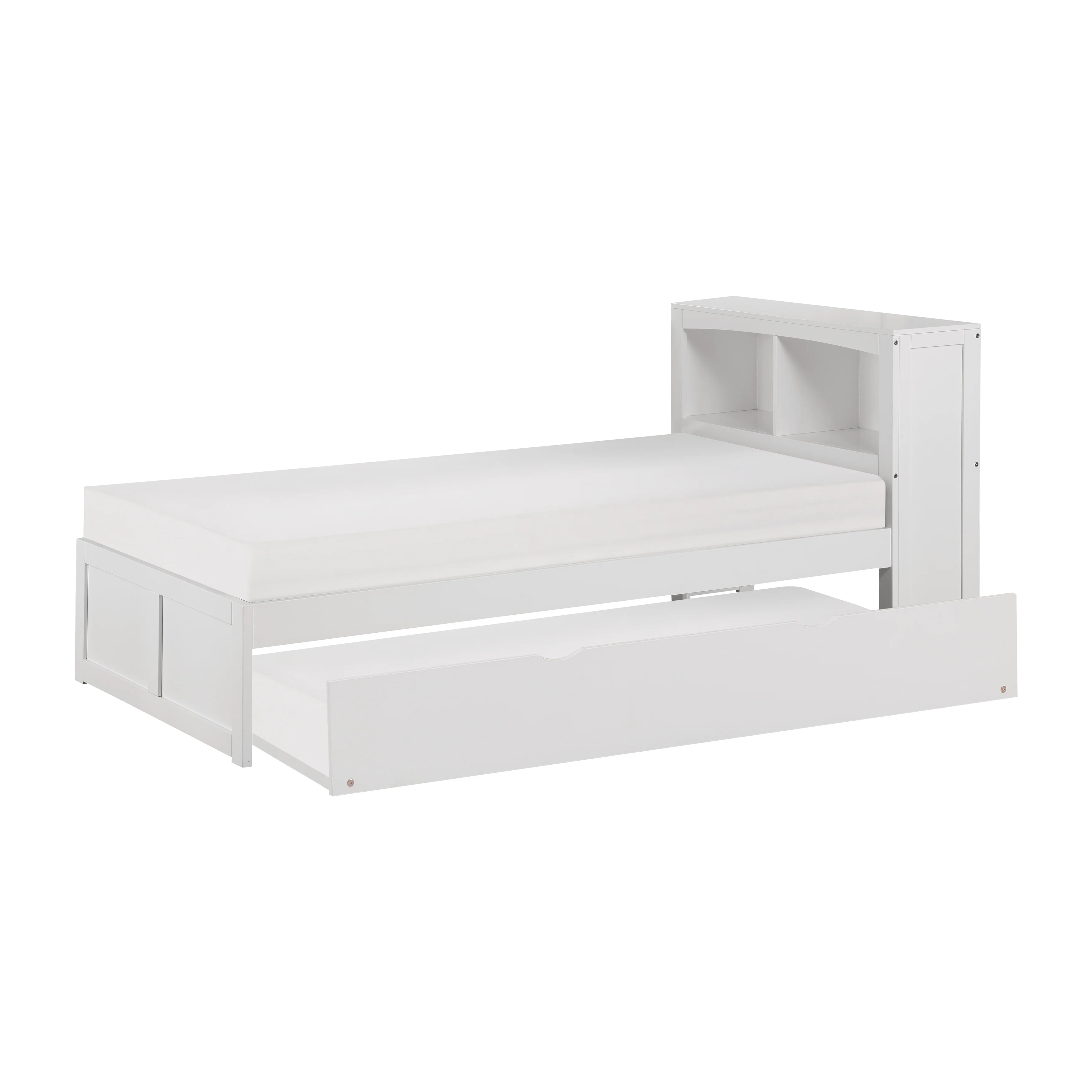 Galen Twin Bookcase Platform Bed With Twin Trundle - Image 3