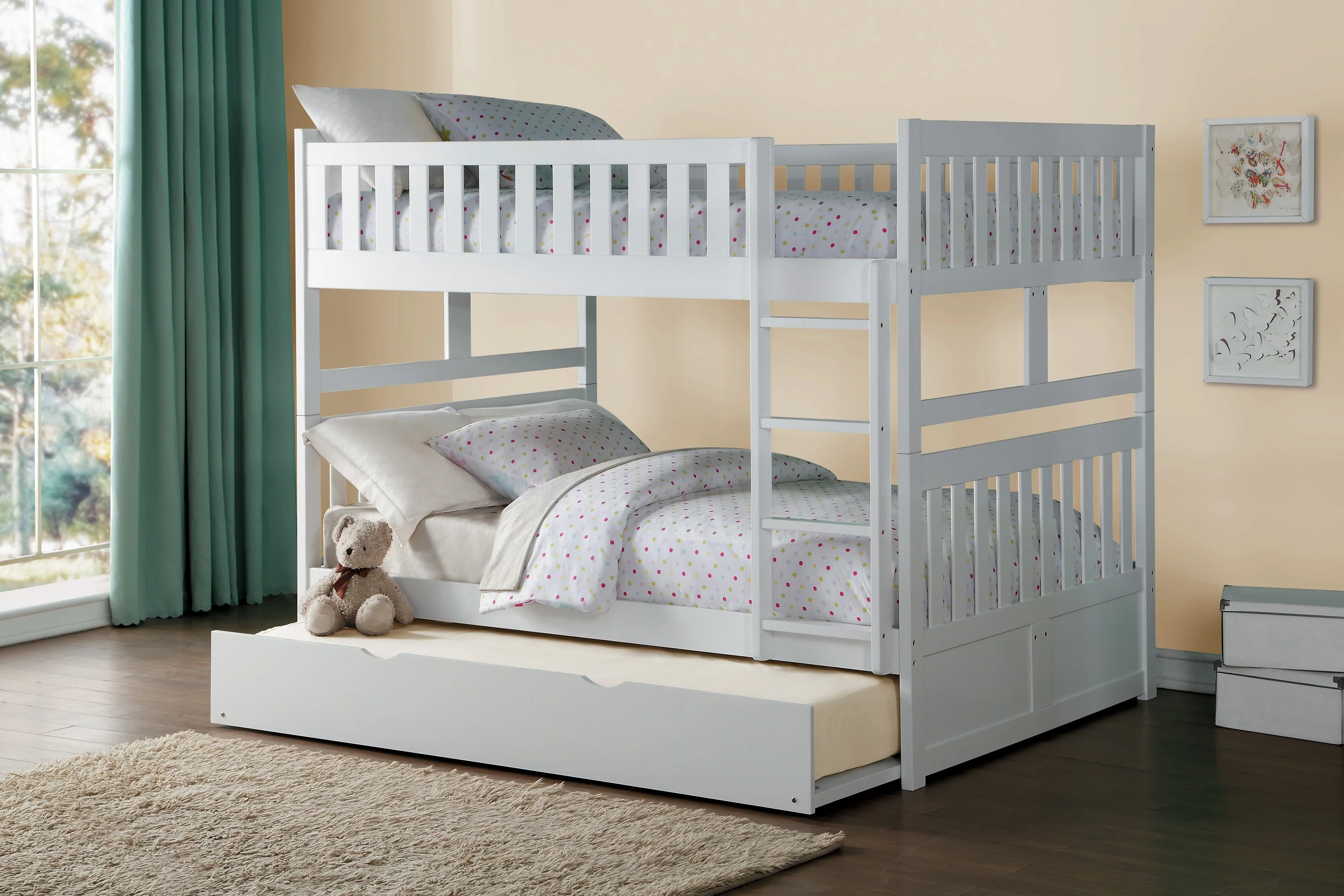Galen Full/Full Bunk Bed With Twin Trundle - Image 4