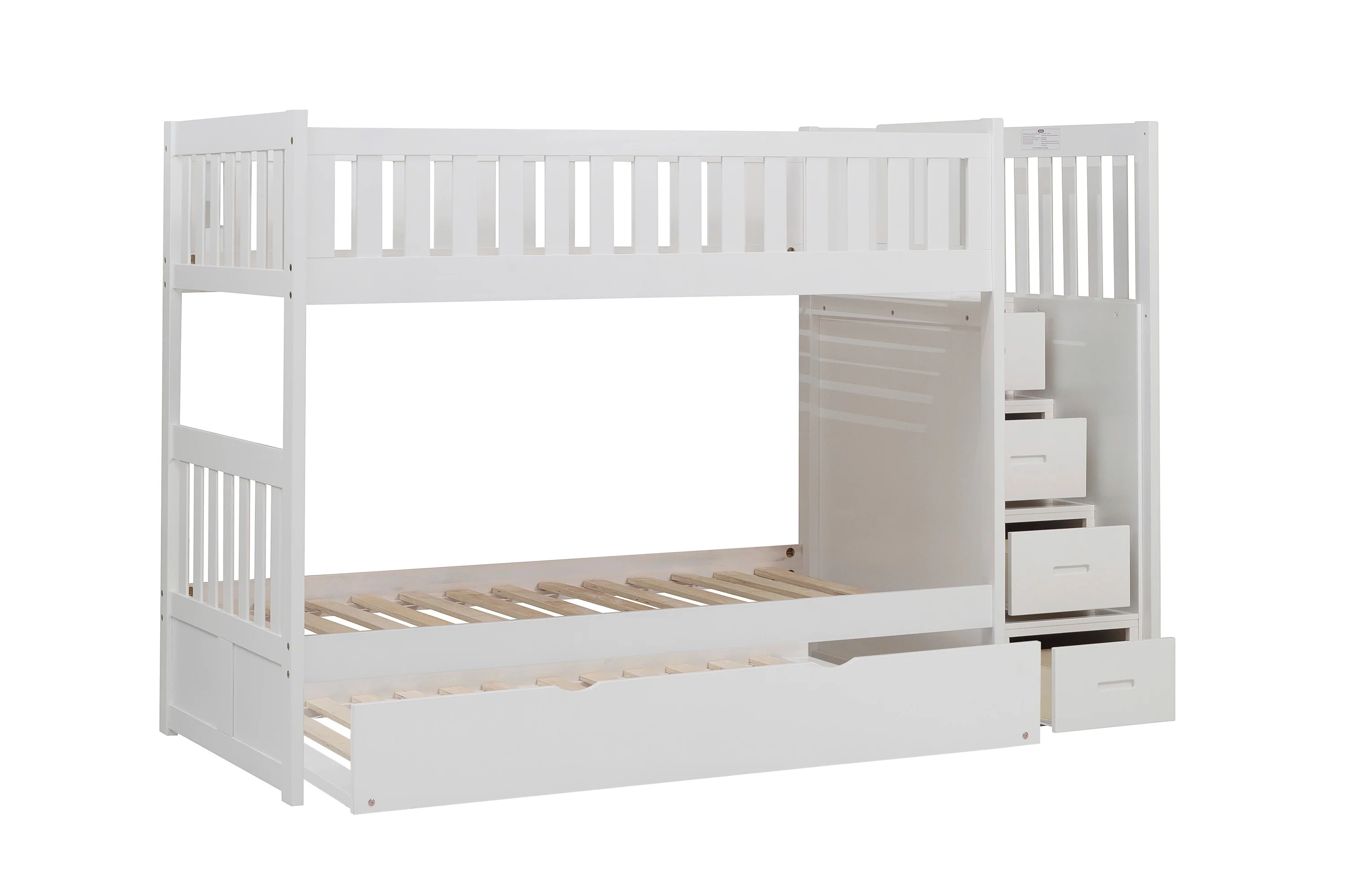Galen Twin/Twin Step Bunk Bed With Twin Trundle - Image 3