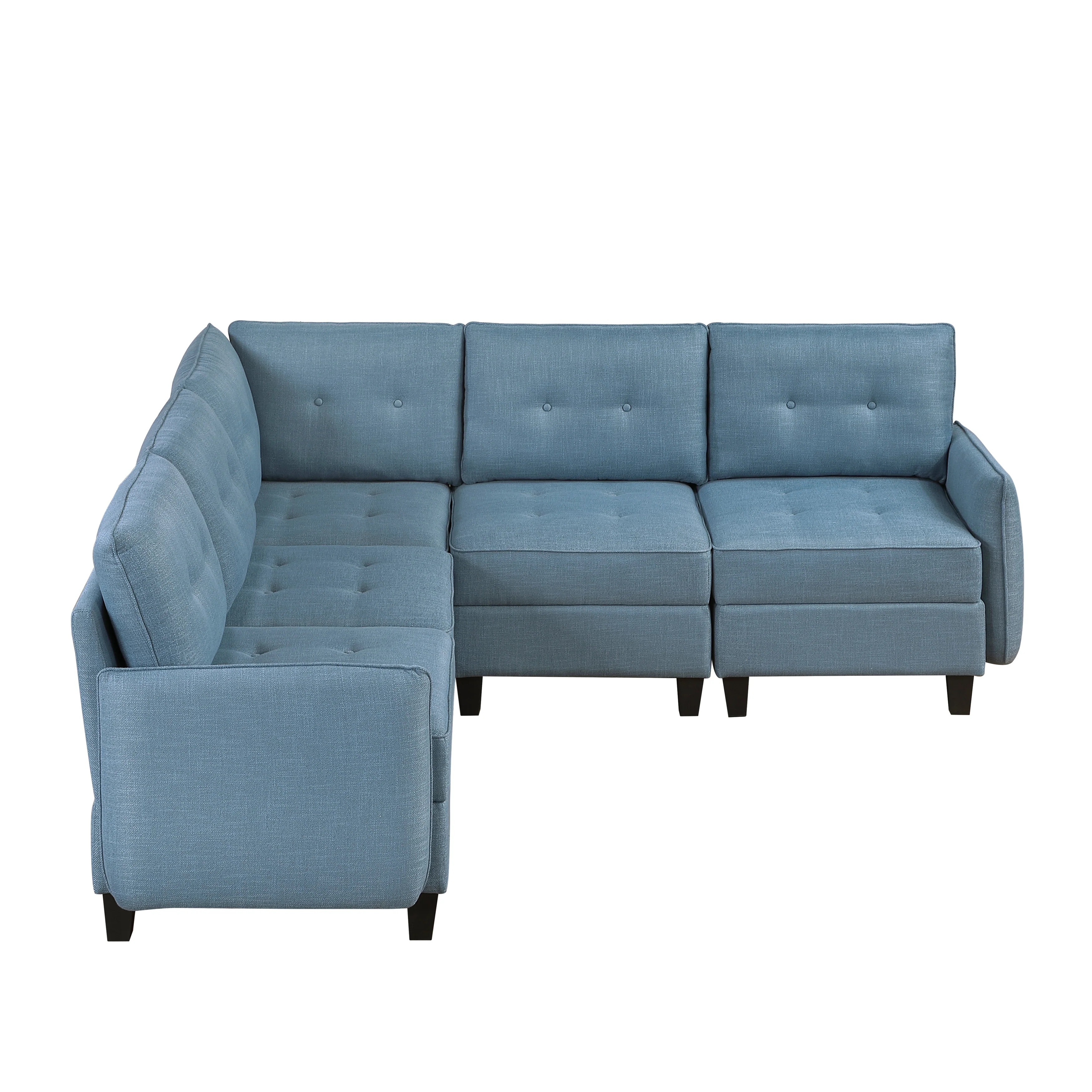 Garren 5-piece Sectional With Storage - Image 4