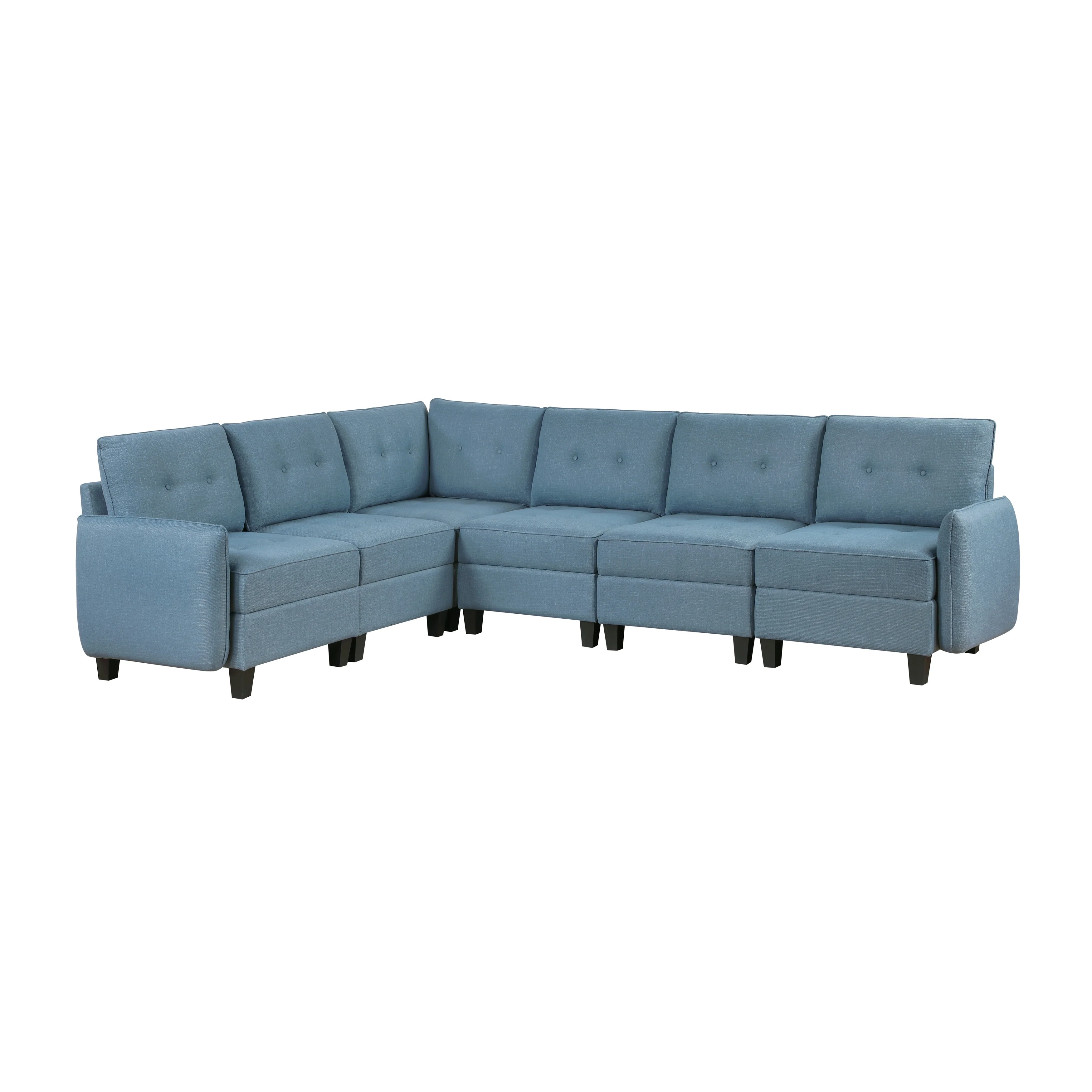 Garren 6-piece Sectional With Storage