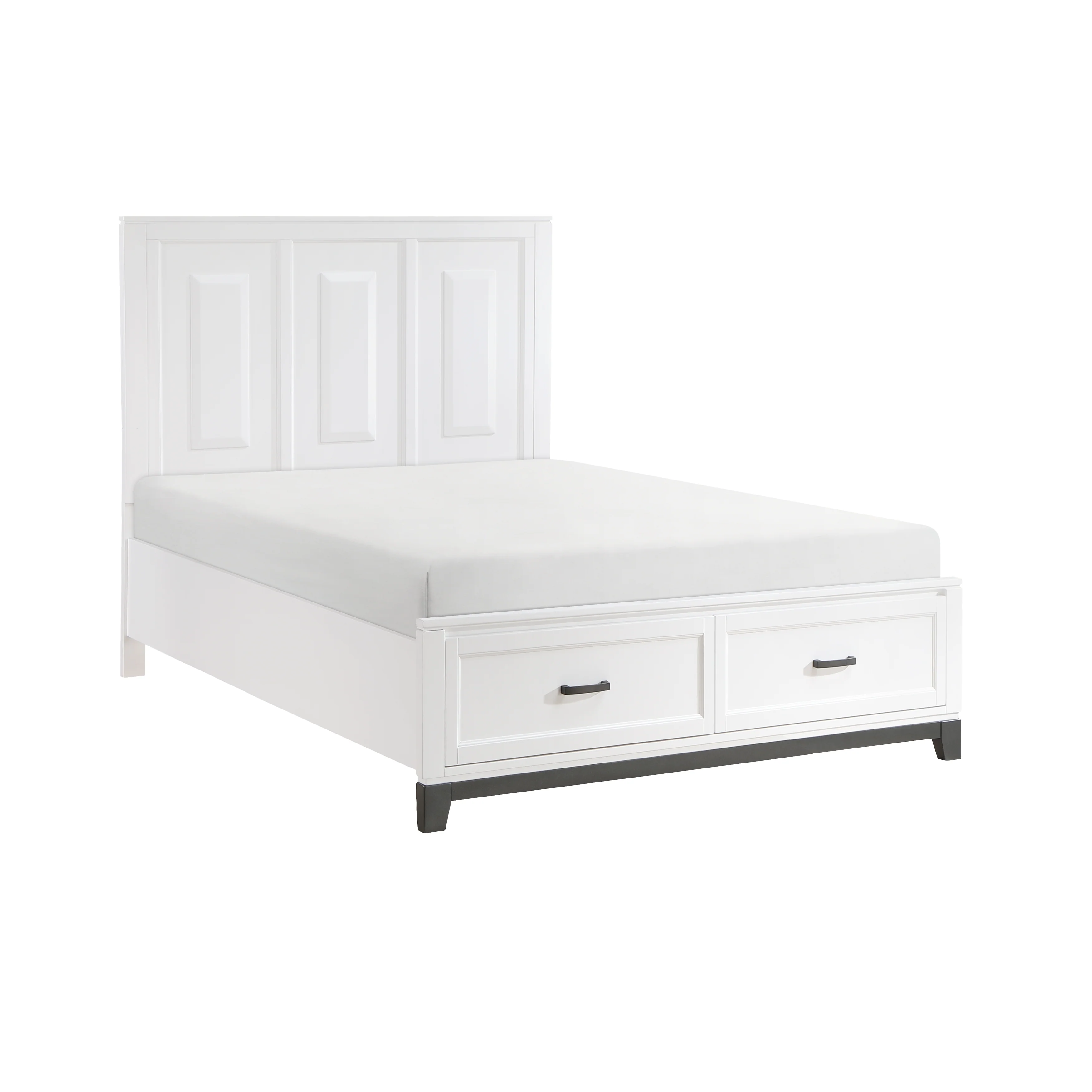 Garretson 4 & 5 Piece Bed Set White - Image 7