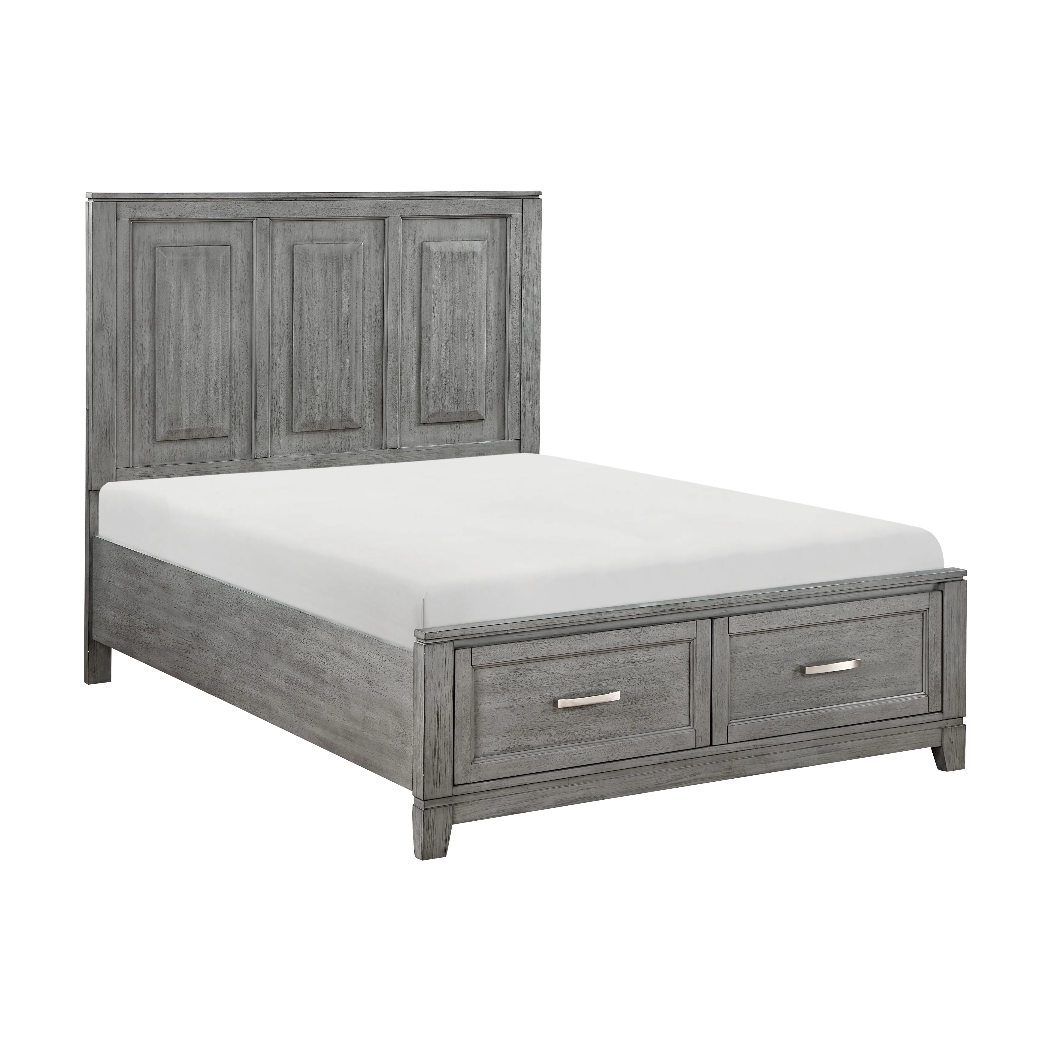 Garretson Full & Twin Platform Bed with Footboard Storage - Image 2