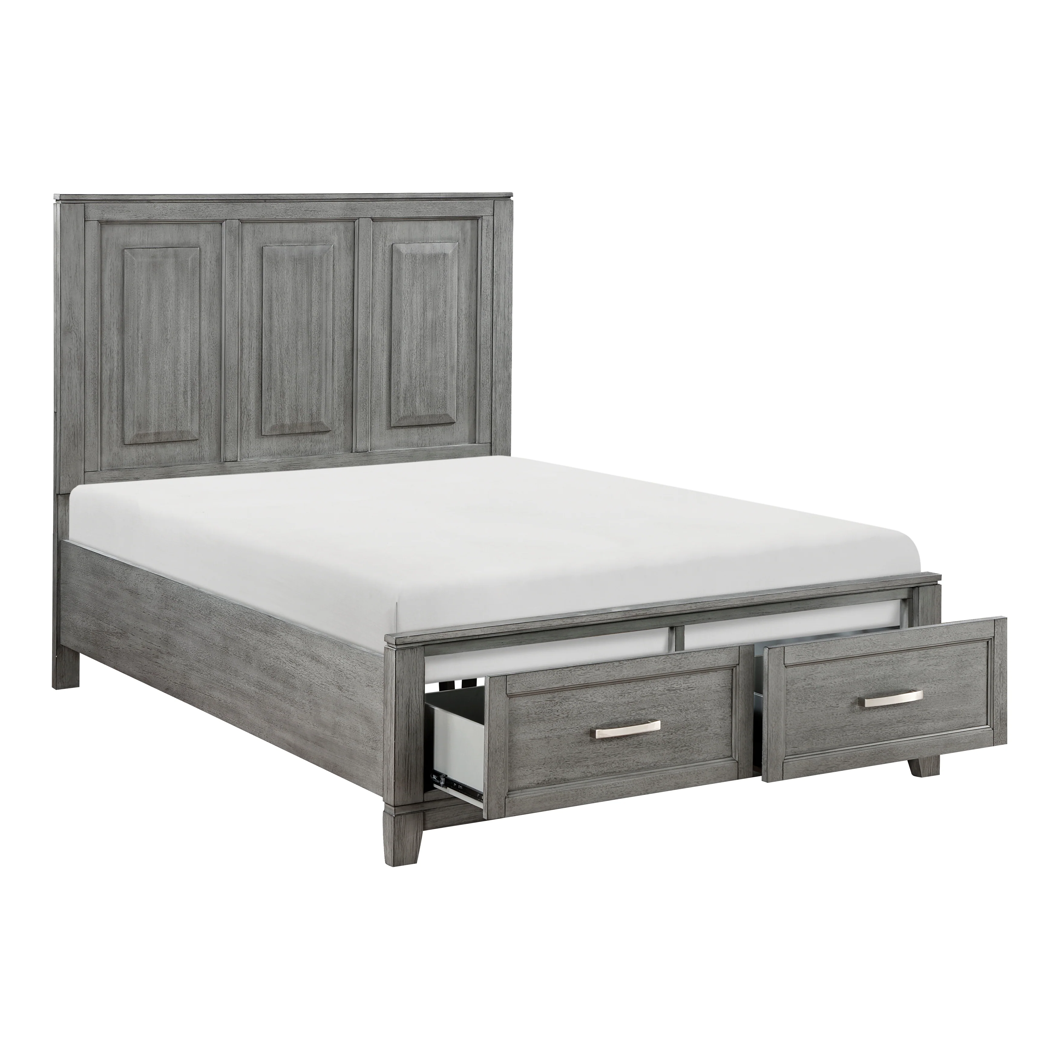 Garretson Full & Twin Platform Bed with Footboard Storage - Image 3