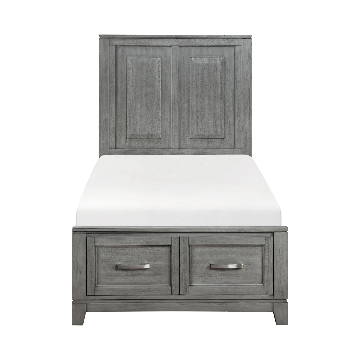 Garretson Full & Twin Platform Bed with Footboard Storage - Image 6