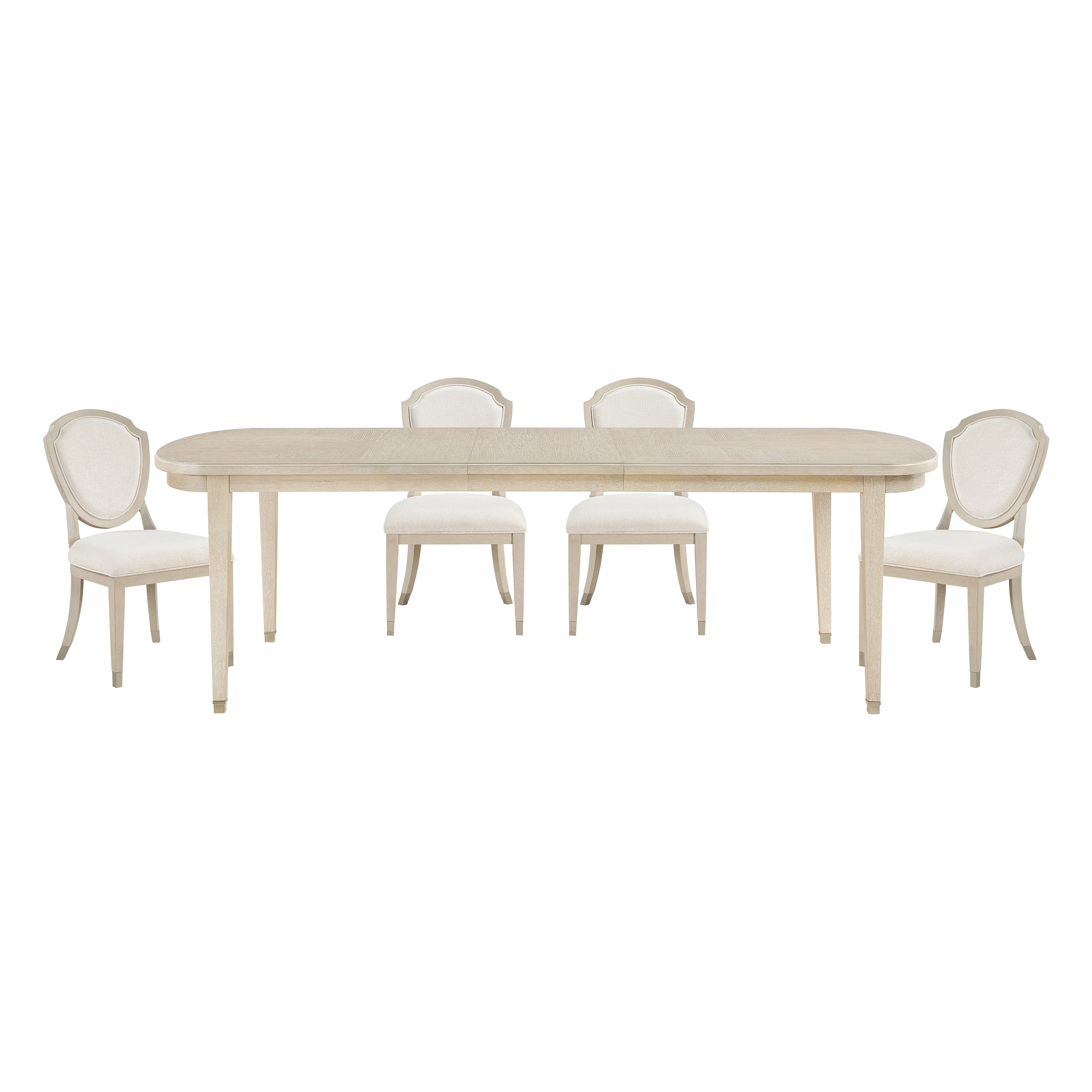 Genoa Dining Table Set 5pc Set (TB+4S) - Image 2