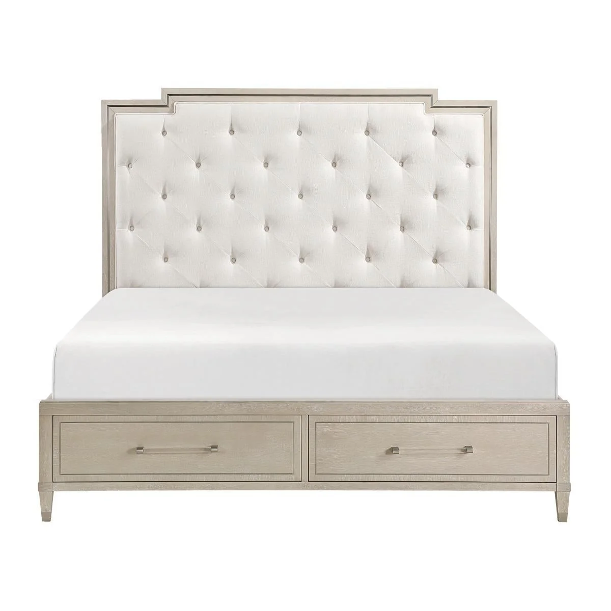 Genoa California King & Eastern King Platform Bed with Footboard Storage - Image 10