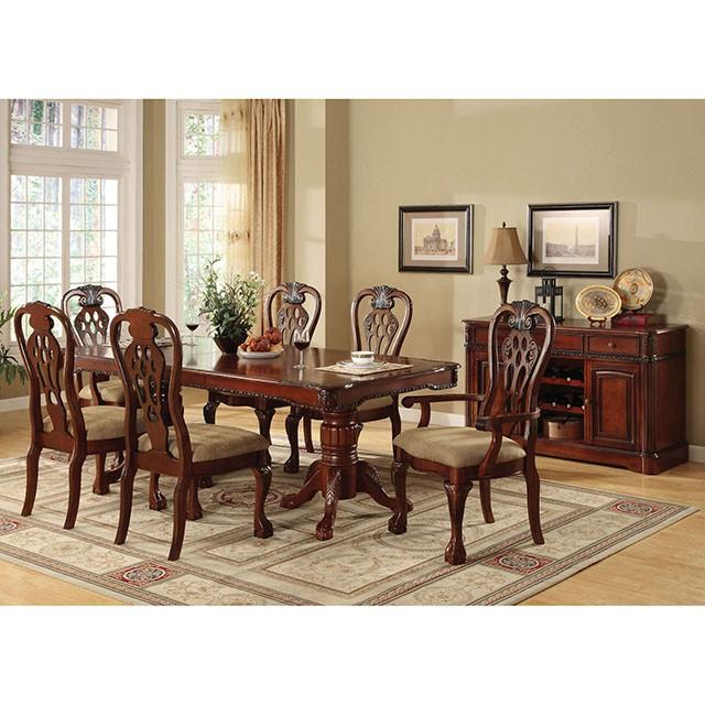 George Town Cherry Arm Chair (2/CTN) - Image 2