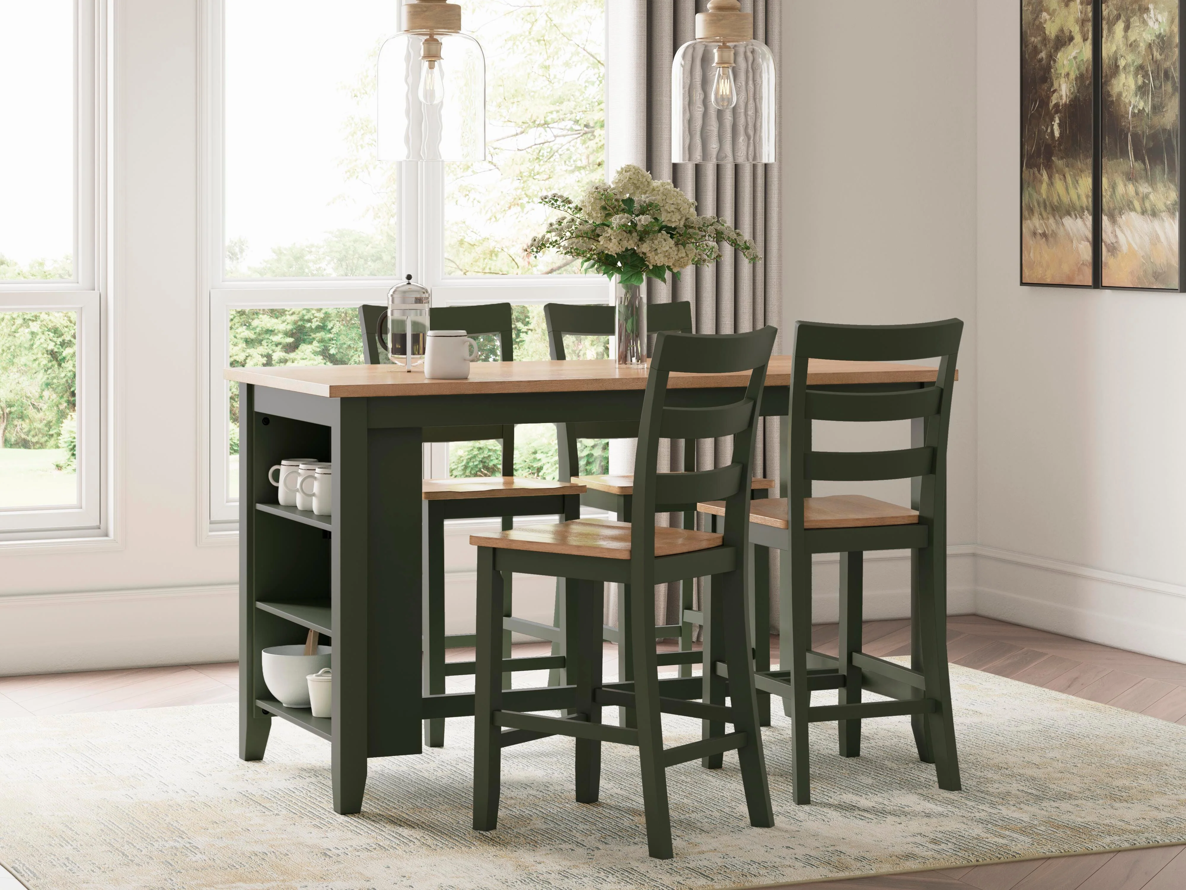 Gesthaven Counter Height Dining Table - Image 9