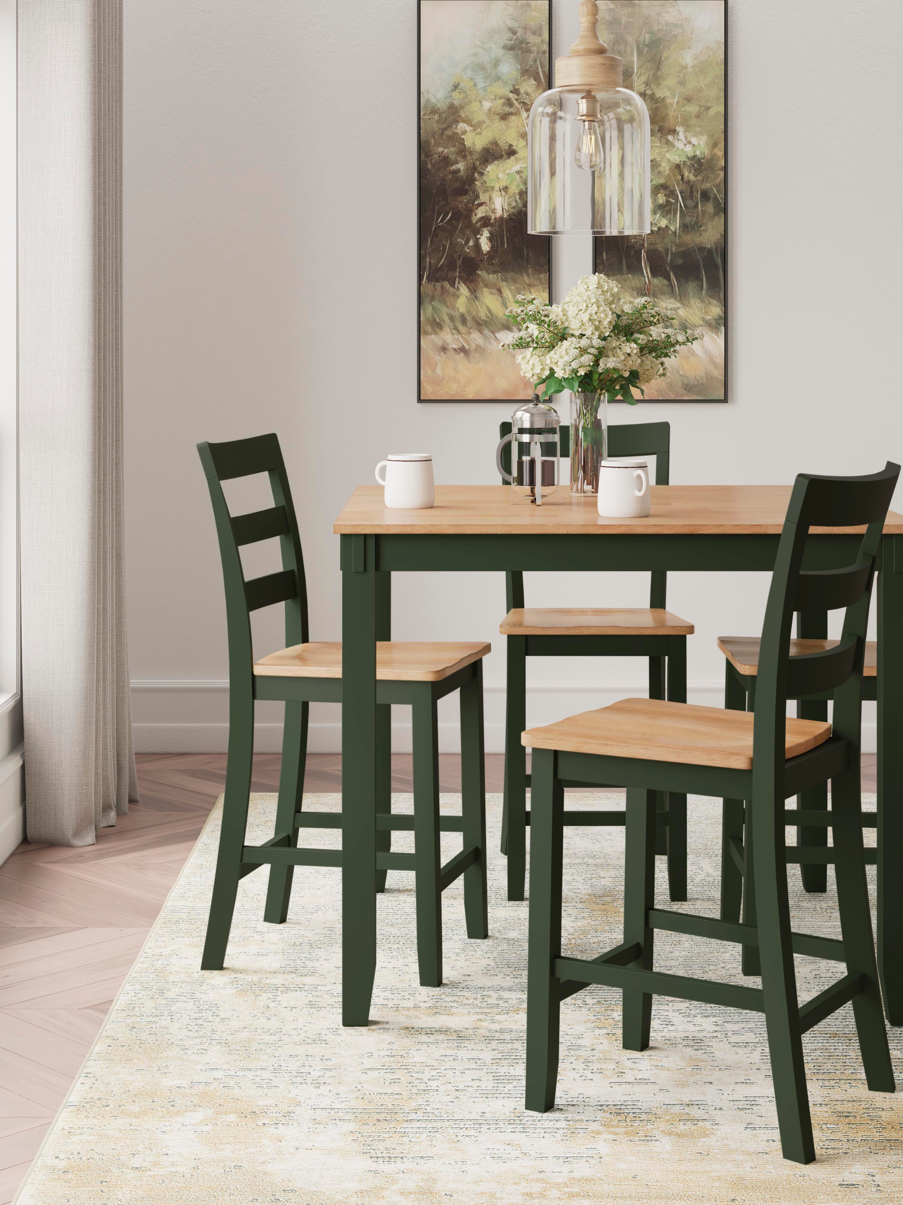 Gesthaven Counter Height Dining Table and 4 Barstools (Set of 5) - Image 14