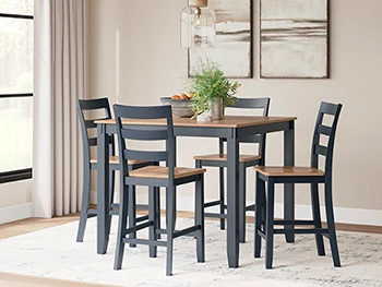 Gesthaven Counter Height Dining Table and 4 Barstools (Set of 5) - Image 9
