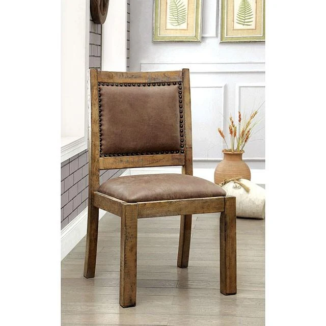 GIANNA Rustic Pine 96" Dining Table - Image 4