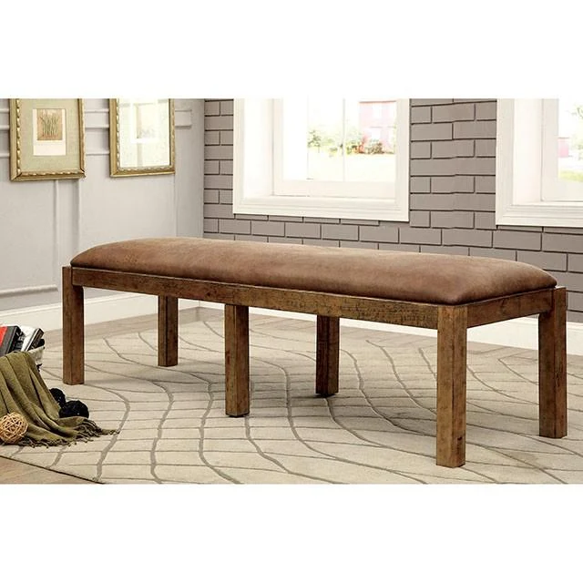 GIANNA Rustic Pine 96" Dining Table - Image 5