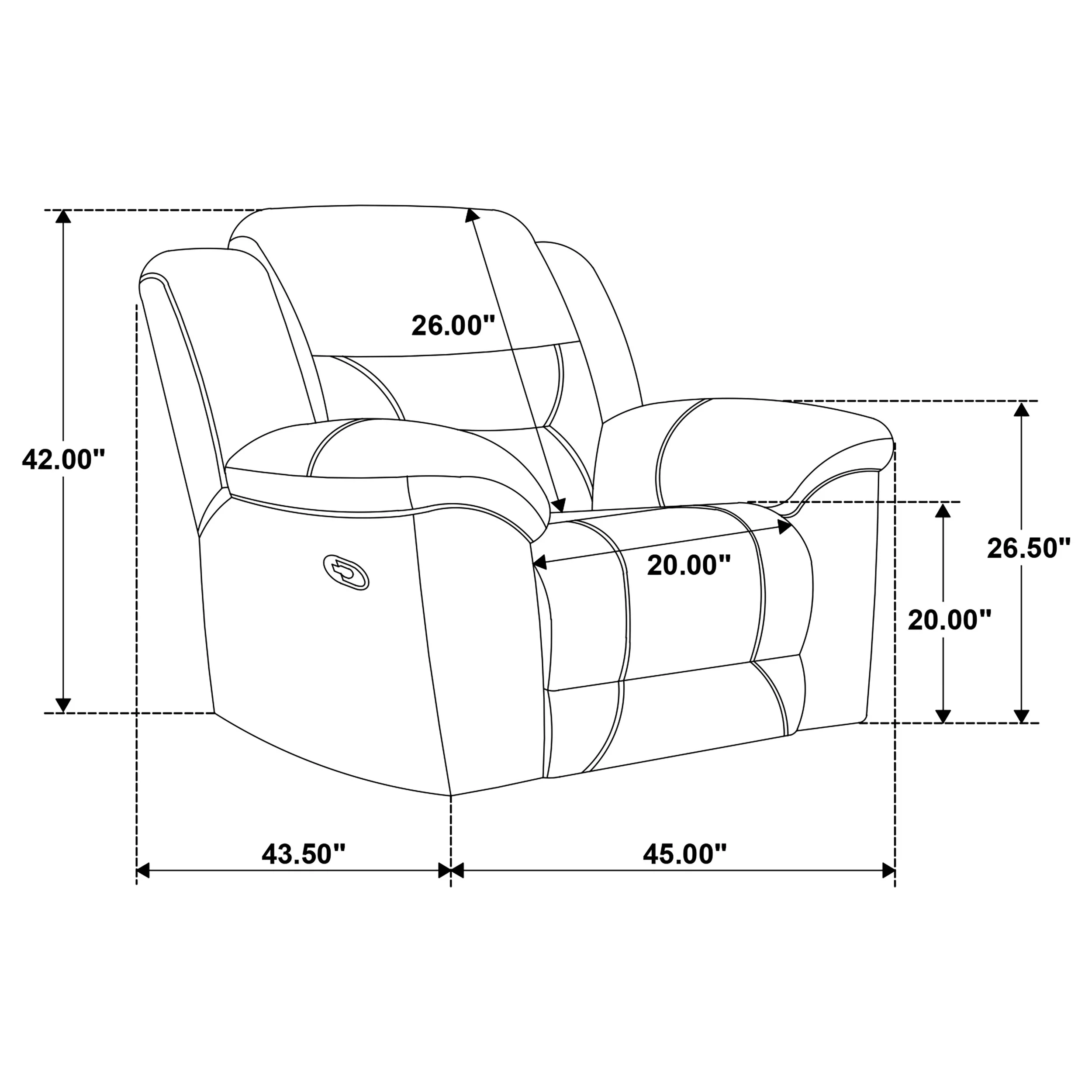 Gilson Reclining Sofa Set - Image 35