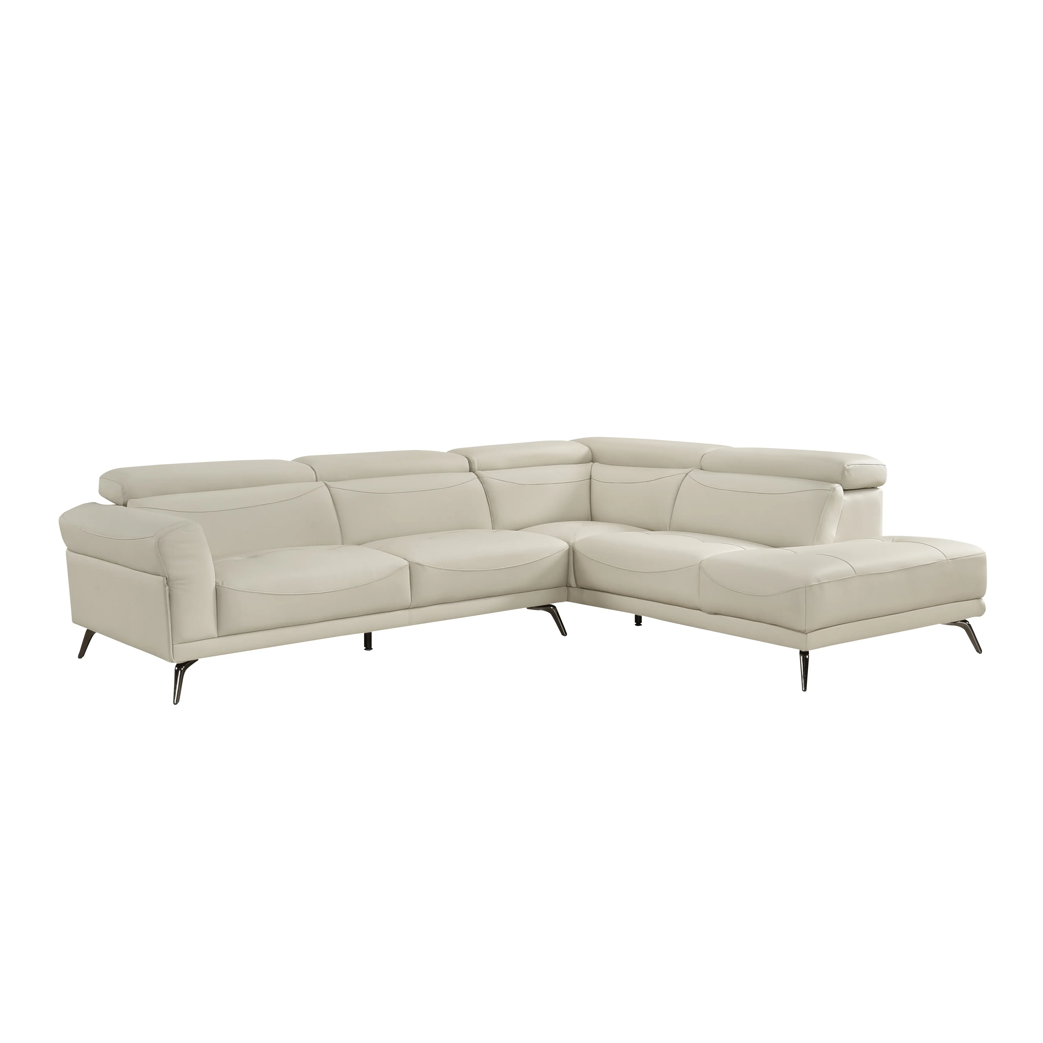 Giselle 2-piece Sectional With Right Side Chaise - Image 2