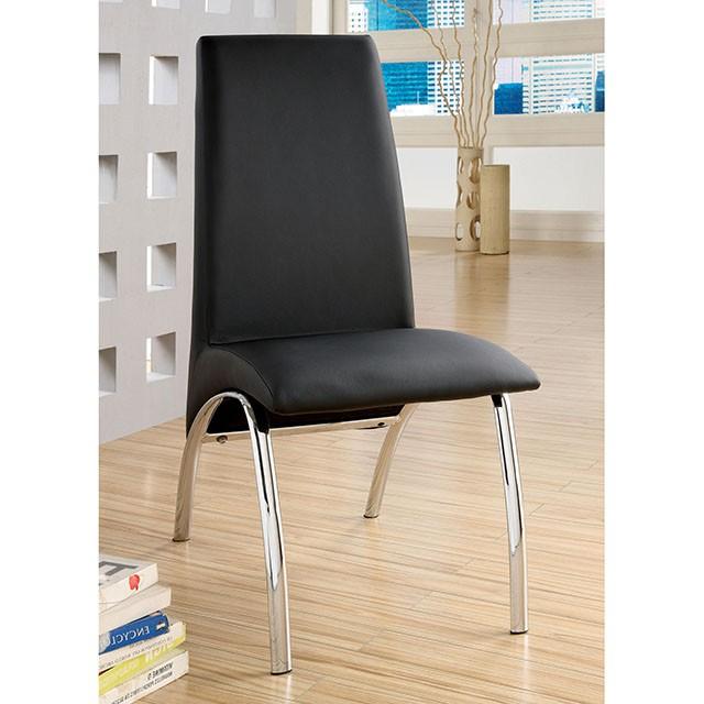 Glenview Black Side Chair - Image 2
