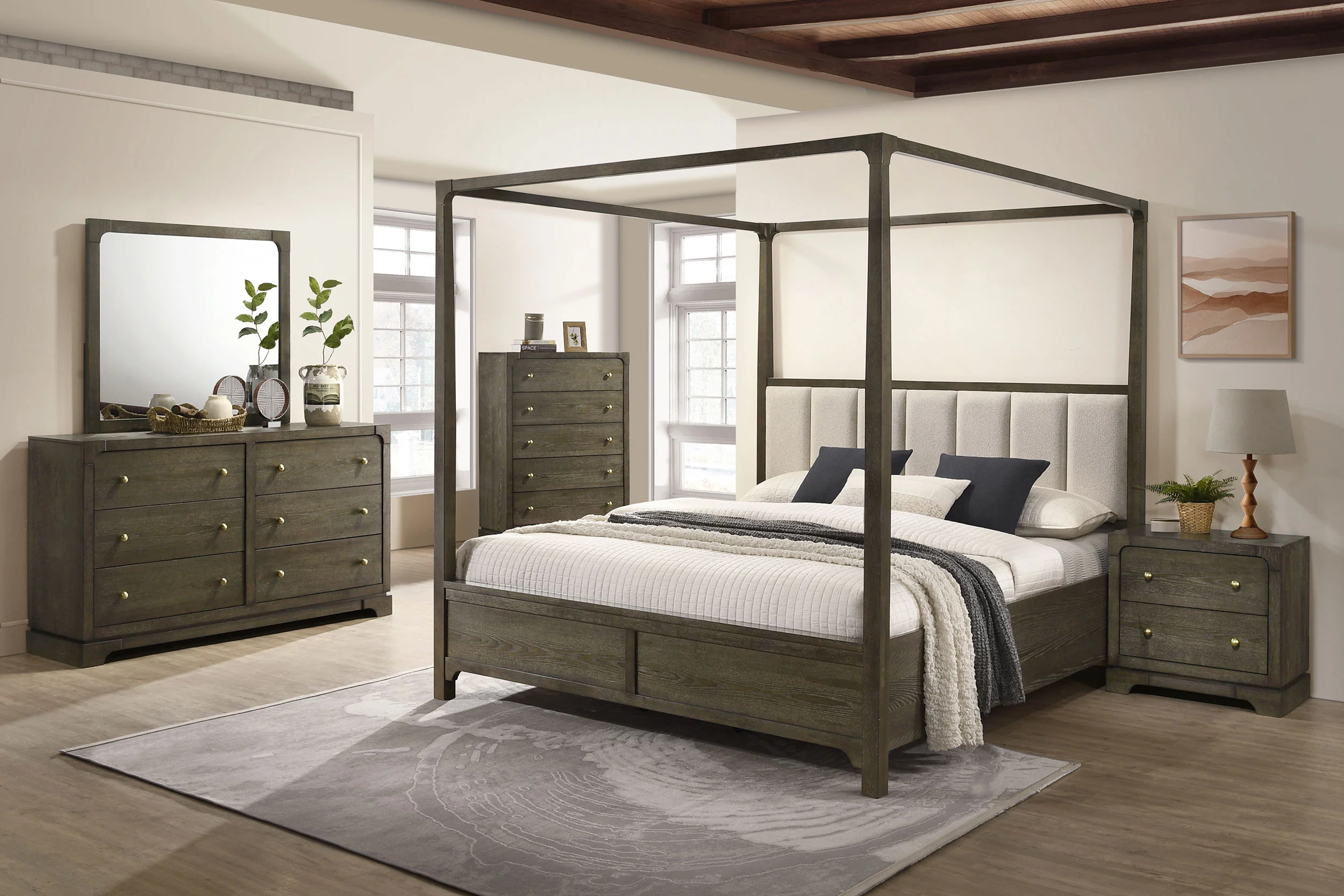 Gran Park Canopy Panel Bed - Image 32