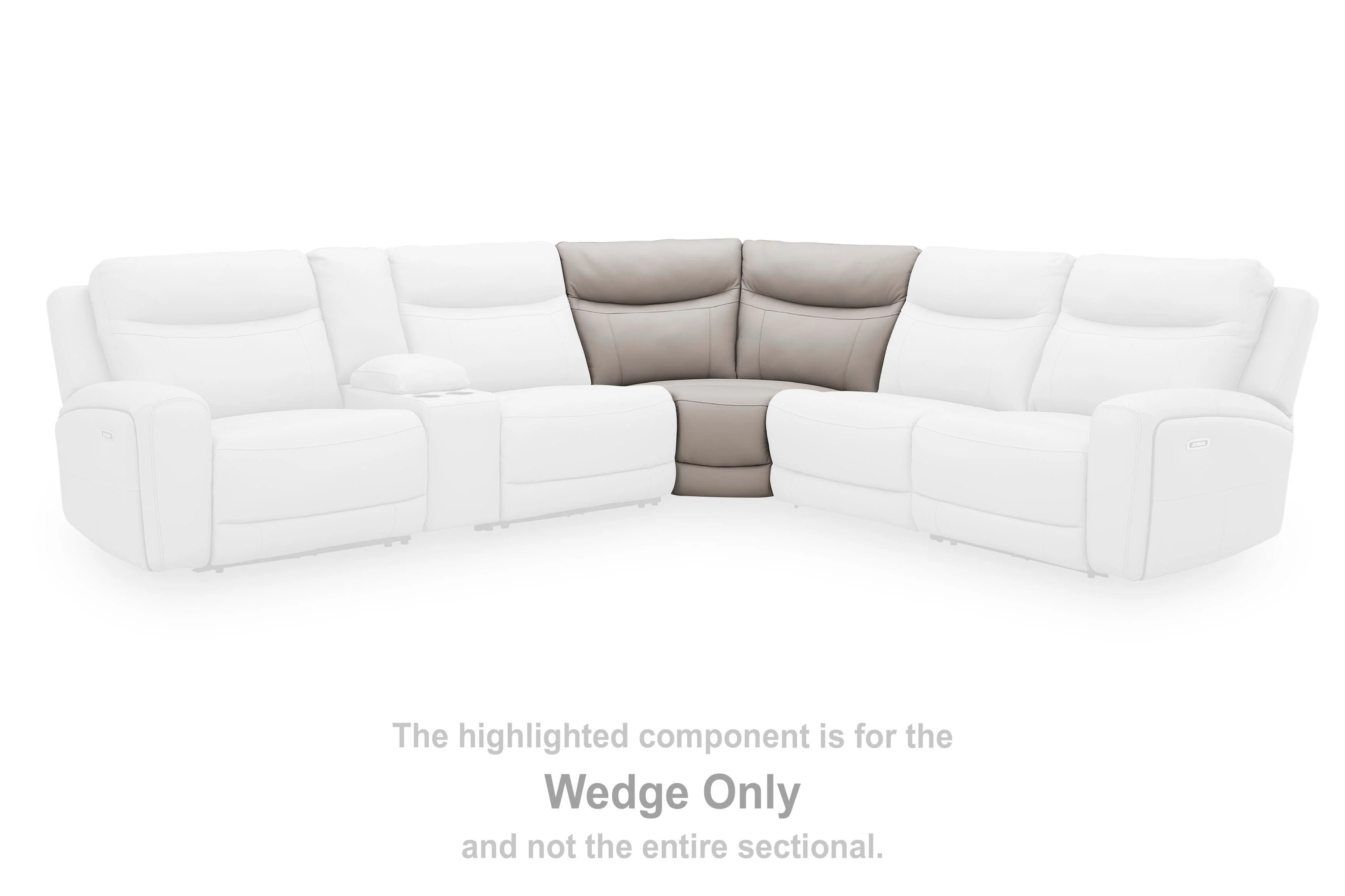 Gravier Power Reclining Sectional with Storage Console - Image 22