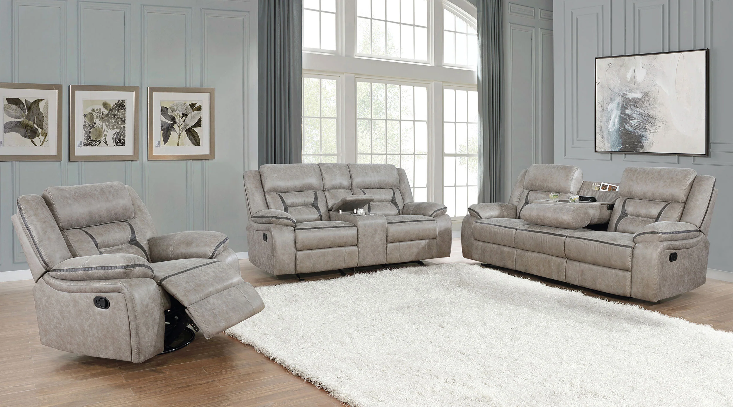 Greer Reclining Glider Loveseat - Image 11