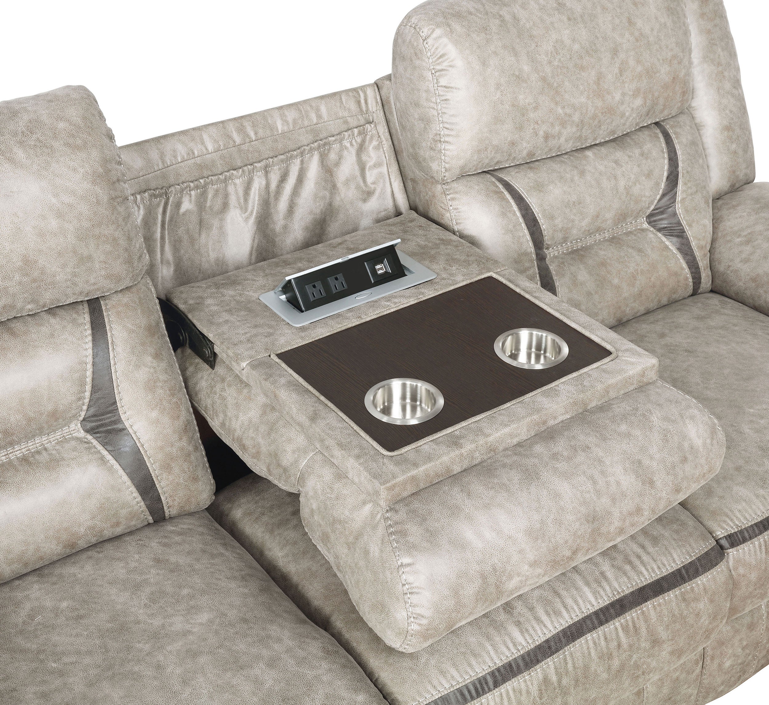 Greer Reclining Sofa Set - Image 8