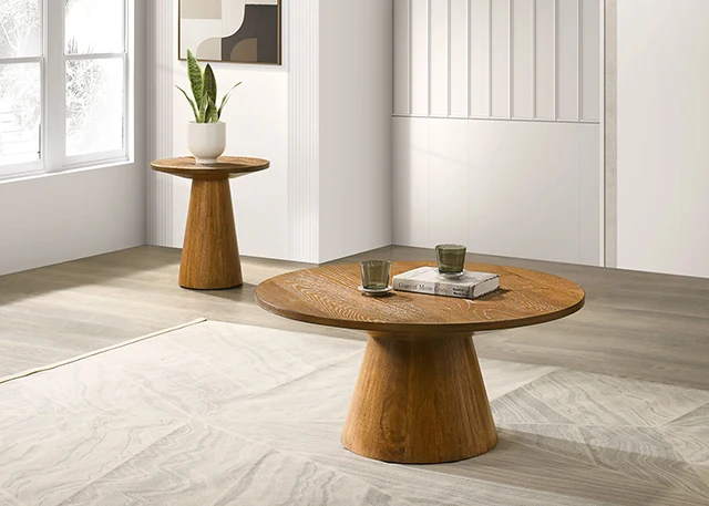 Halewood 36" Round Cocktail Table - Image 2
